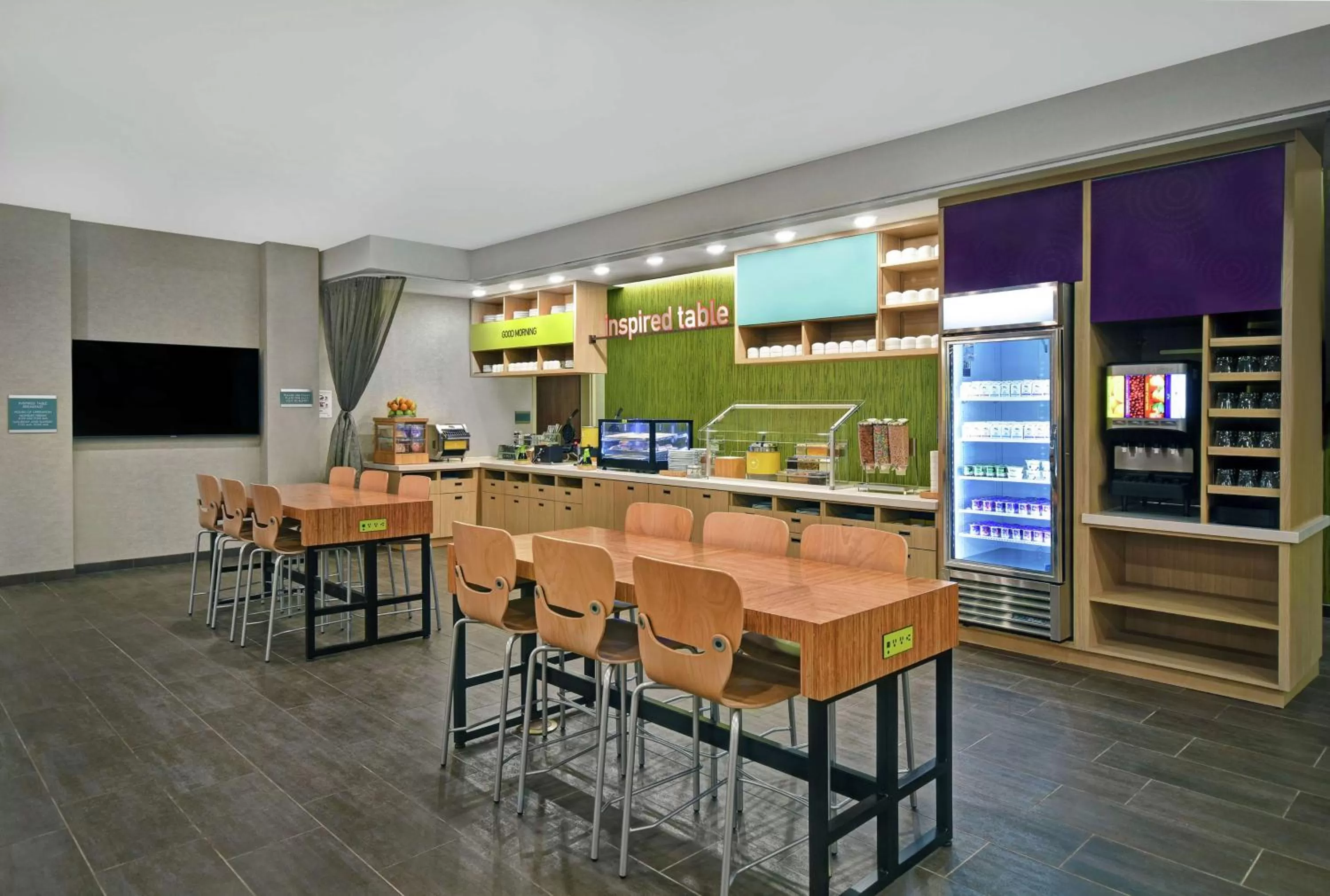 Breakfast in Home2 Suites By Hilton Lawrenceville Atlanta Sugarloaf, Ga