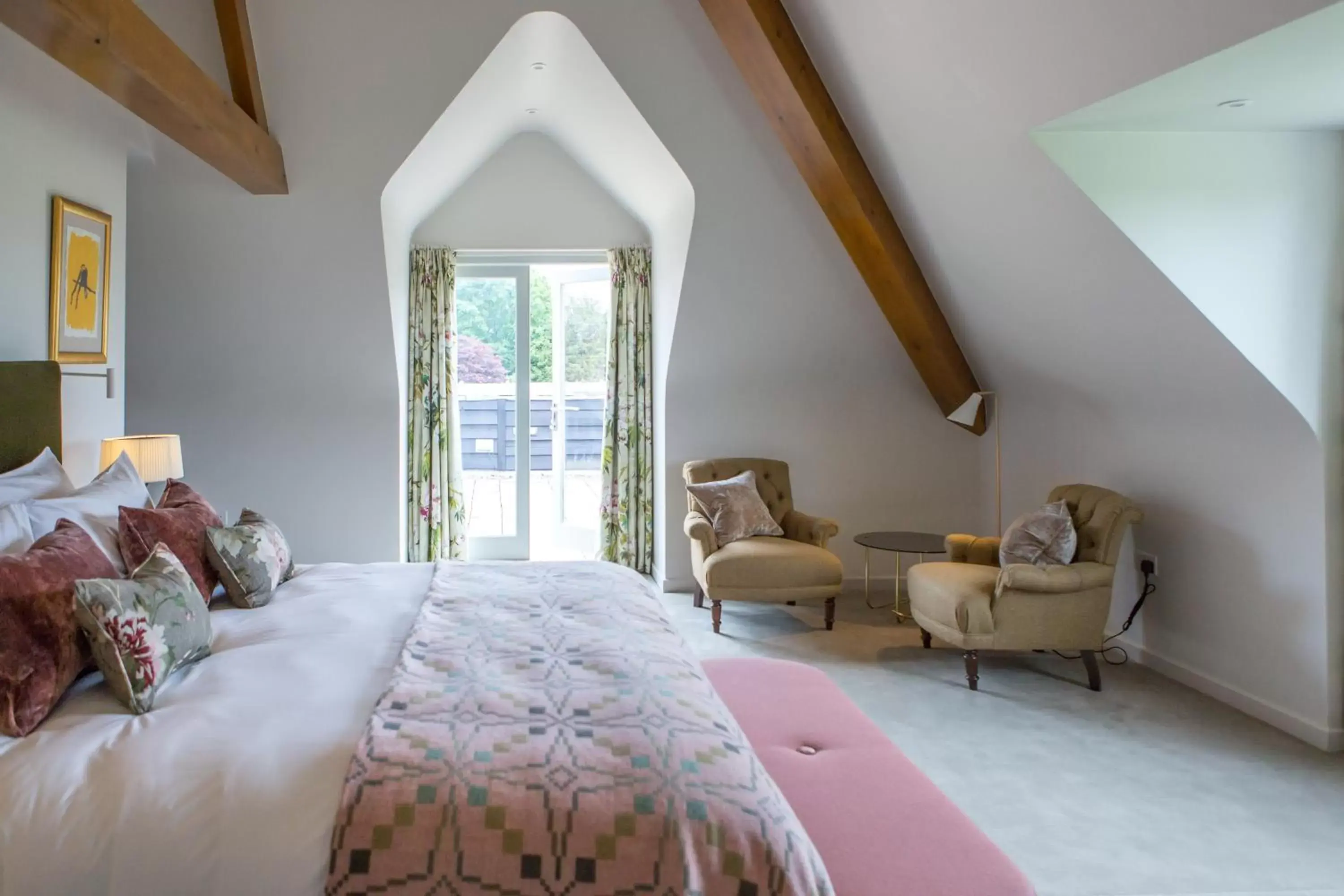Bed in New Park Manor Hotel - A Luxury Family Hotel