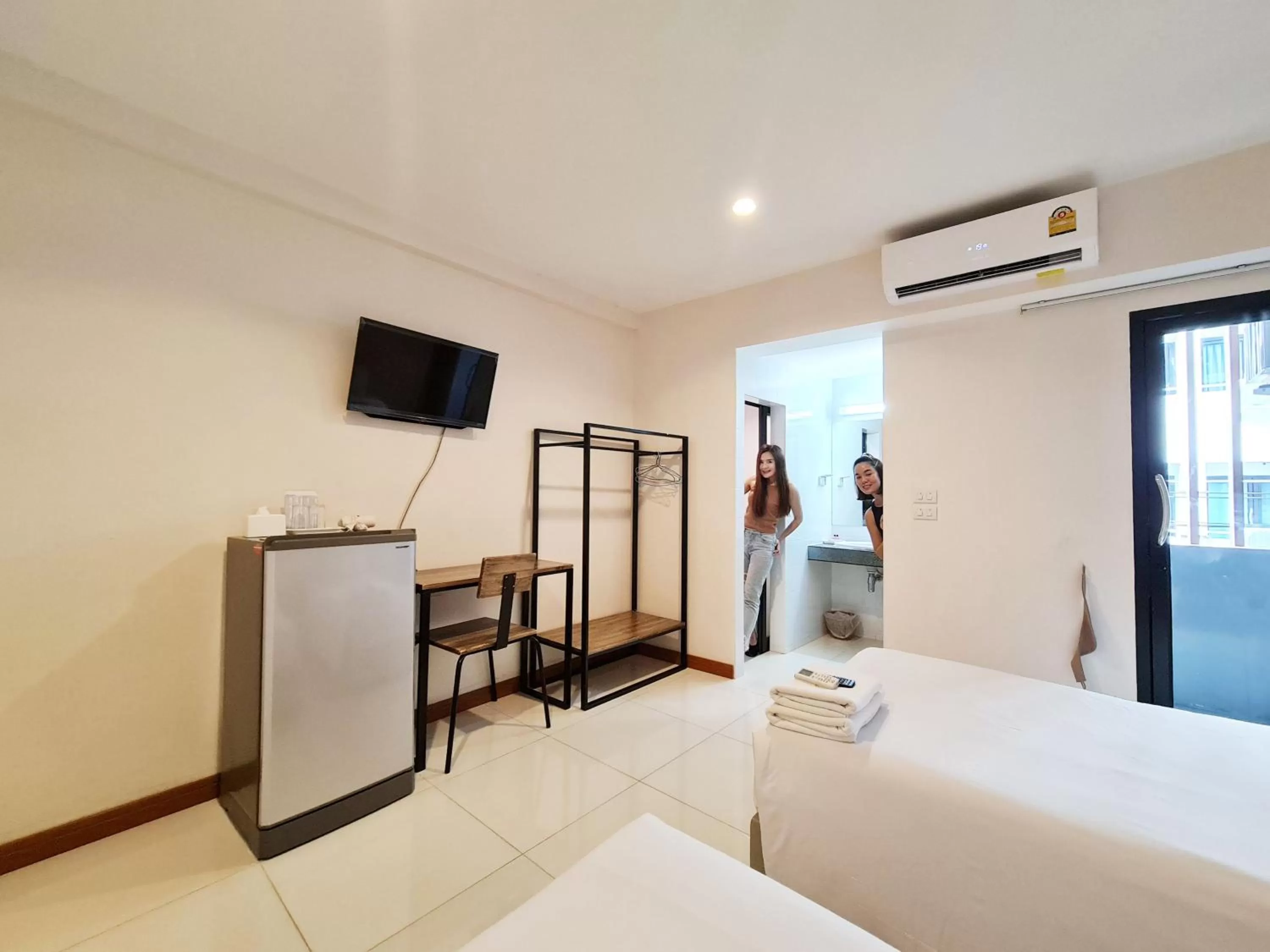 Bed in Don Muang Hotel