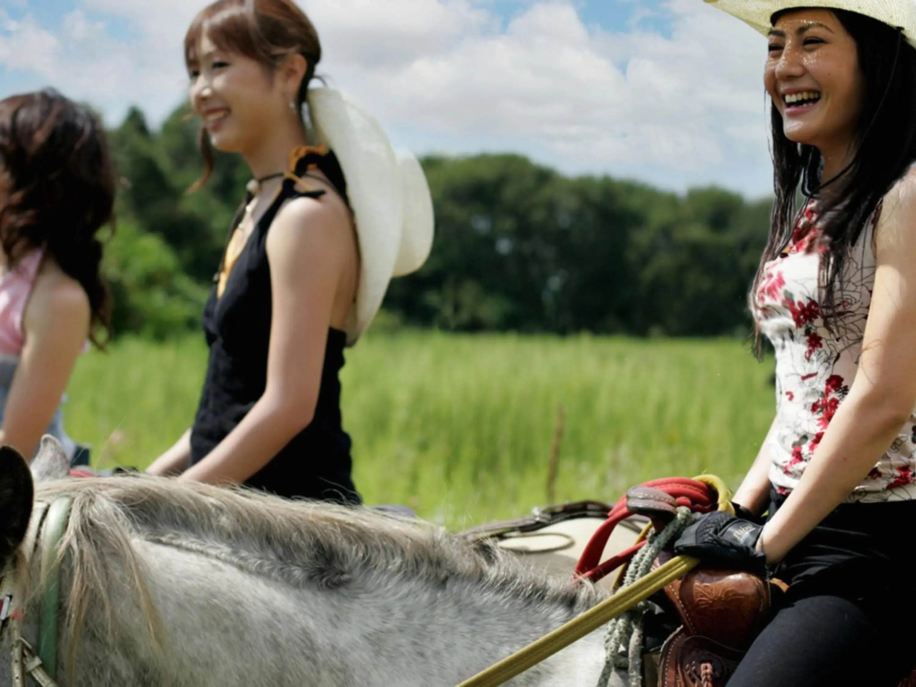 Horse-riding, Children in Hakodate Onuma Prince Hotel