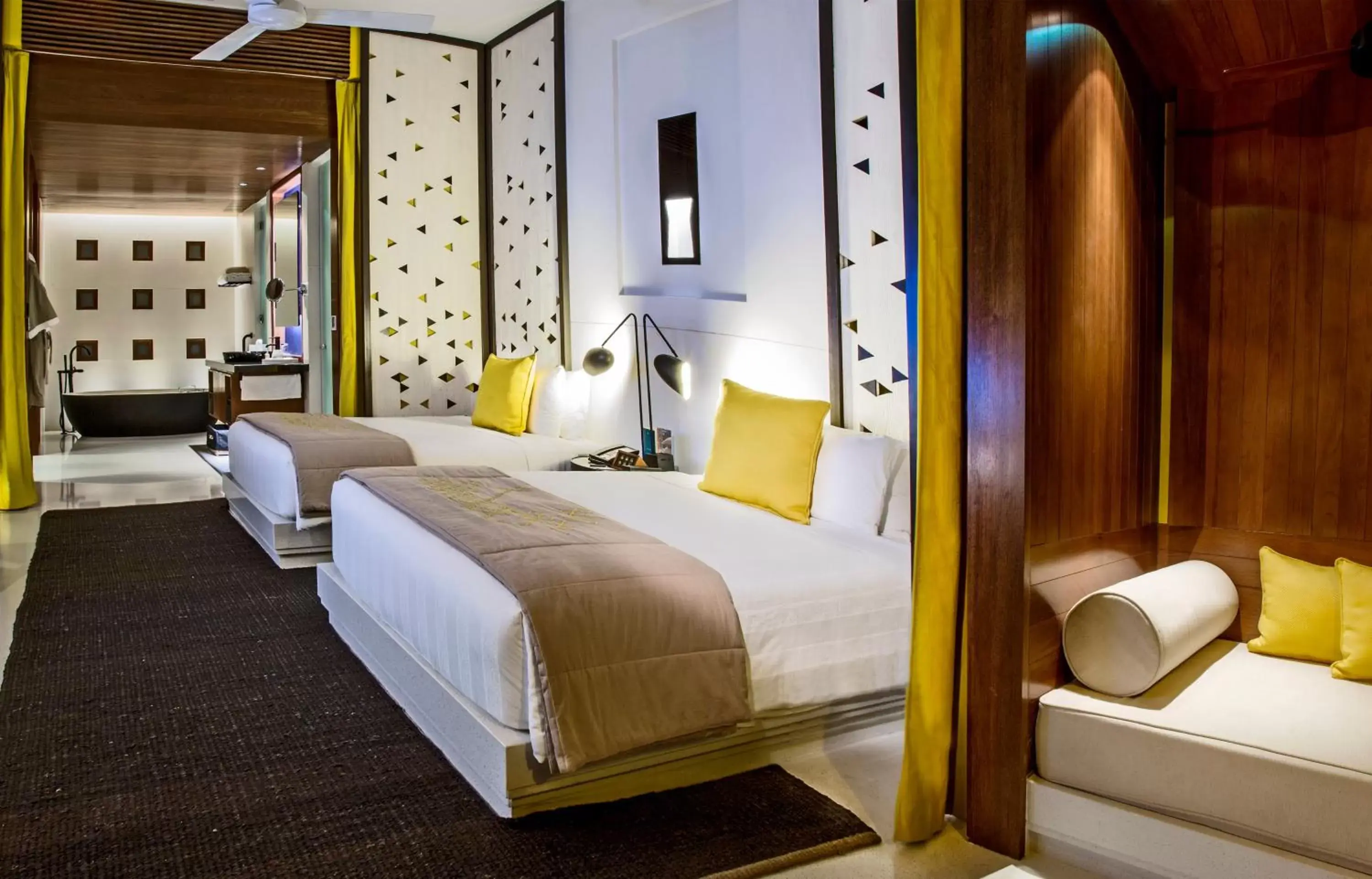 Photo of the whole room, Bed in InterContinental Chennai Mahabalipuram Resort, an IHG Hotel