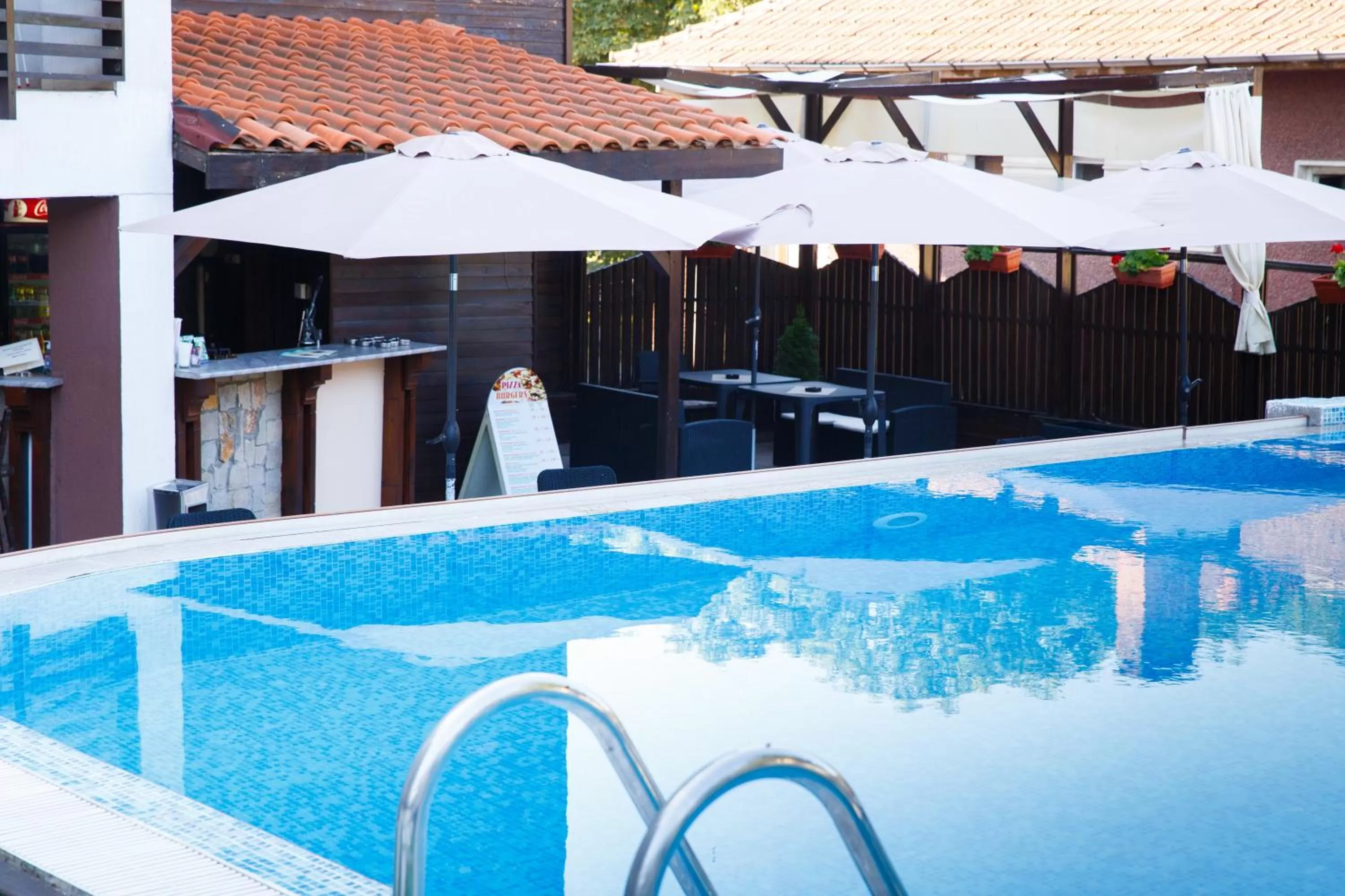 Swimming pool in Spa Hotel Kleptuza