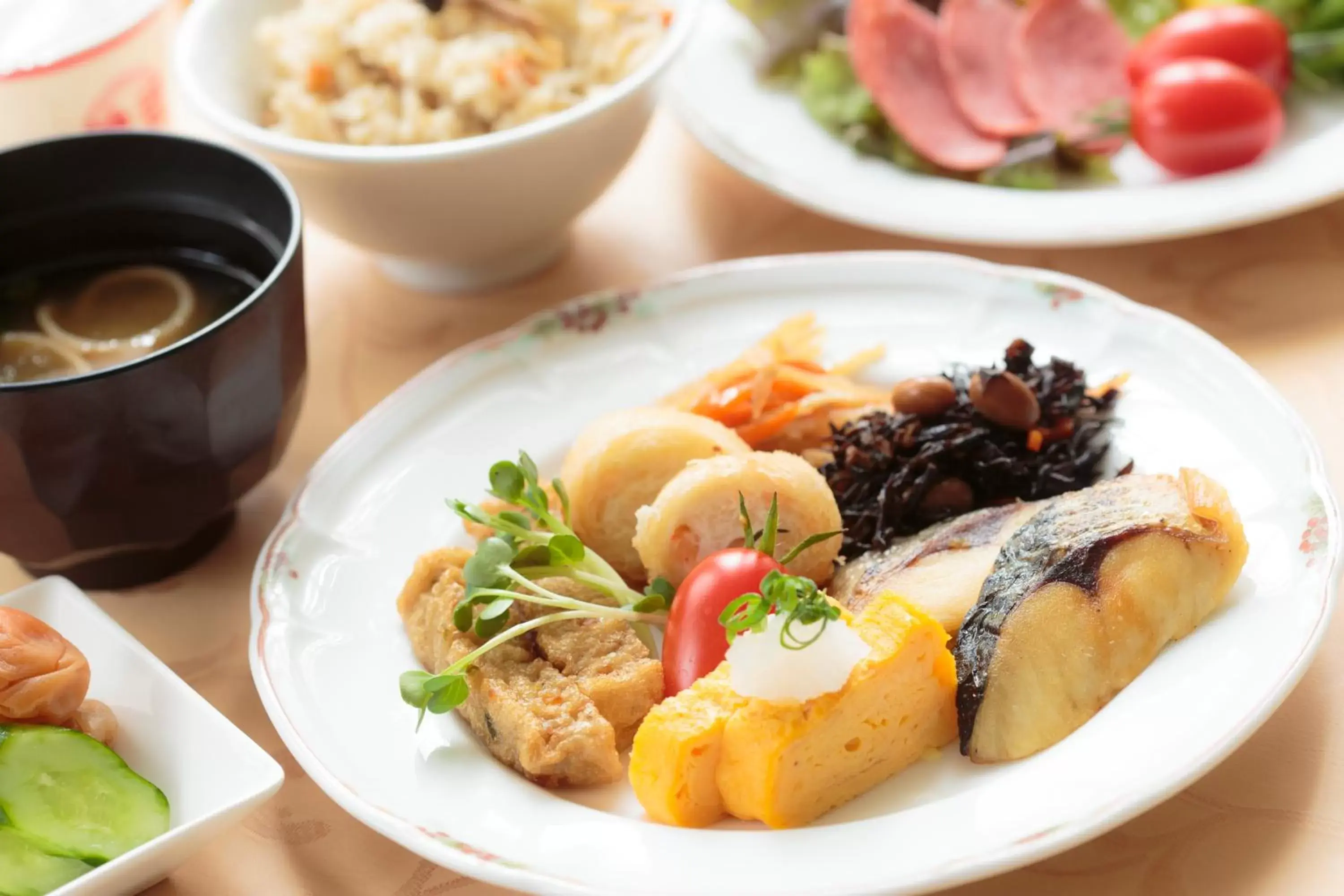 Buffet breakfast, Food in Hotel Monterey Nagasaki