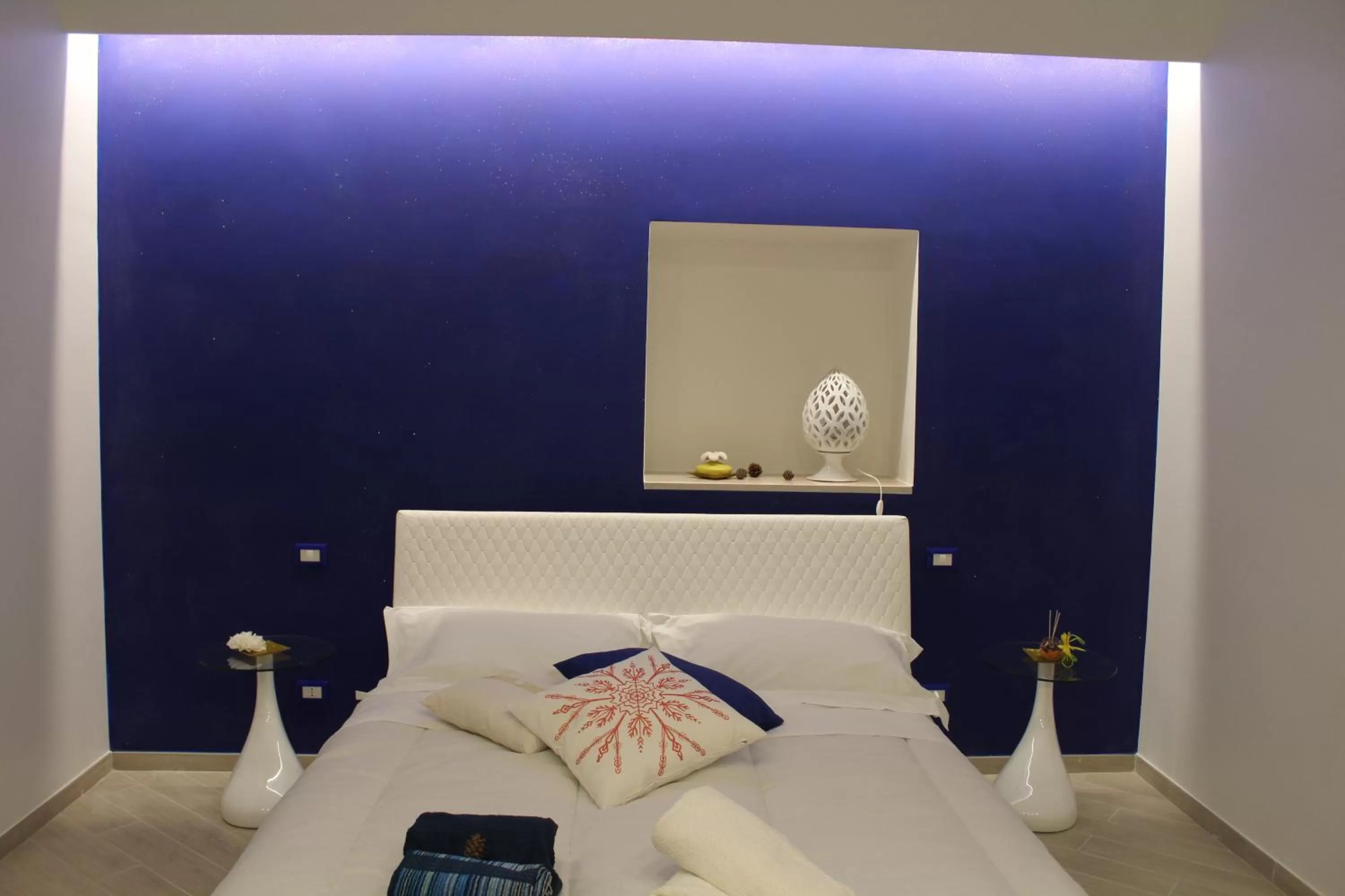 Photo of the whole room, Bed in La Pigna