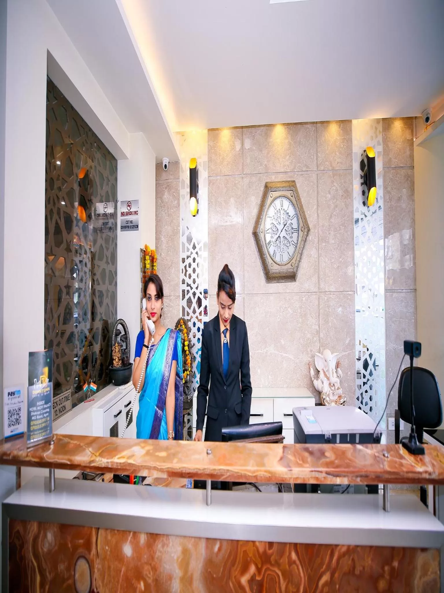 Staff in Hotel Moti Palace