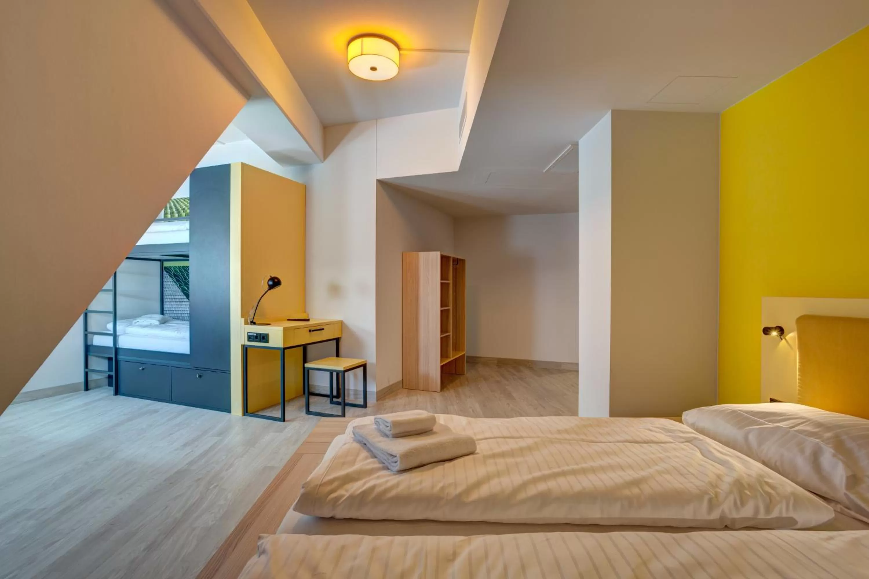 Photo of the whole room, Bed in MEININGER Hotel München Olympiapark