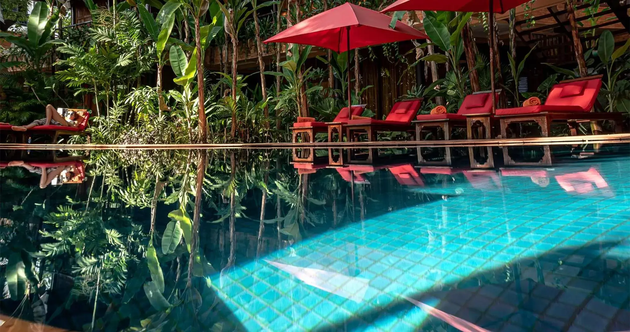 Swimming Pool in Angkor Village Hotel