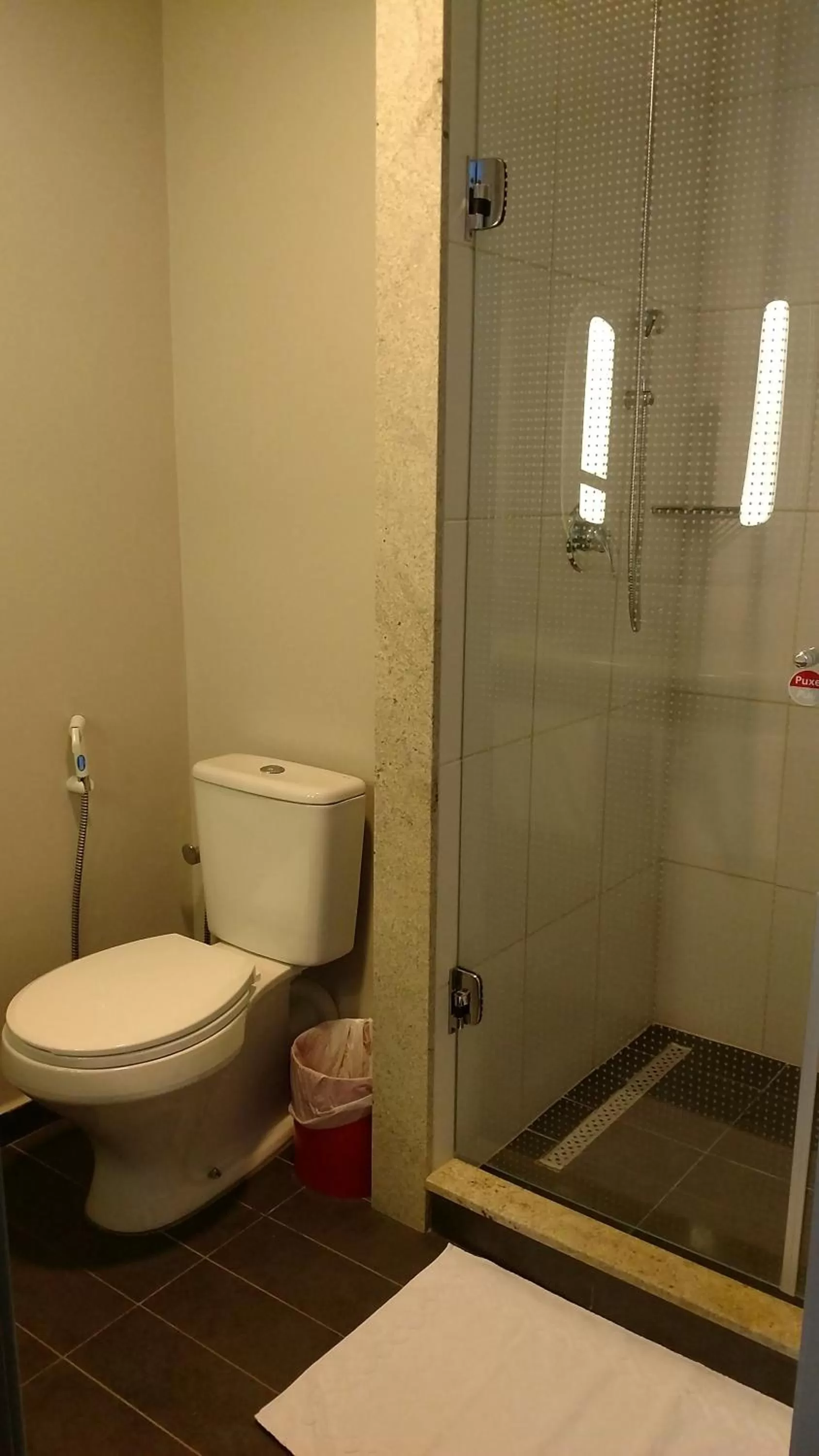 Bathroom in ibis Osasco