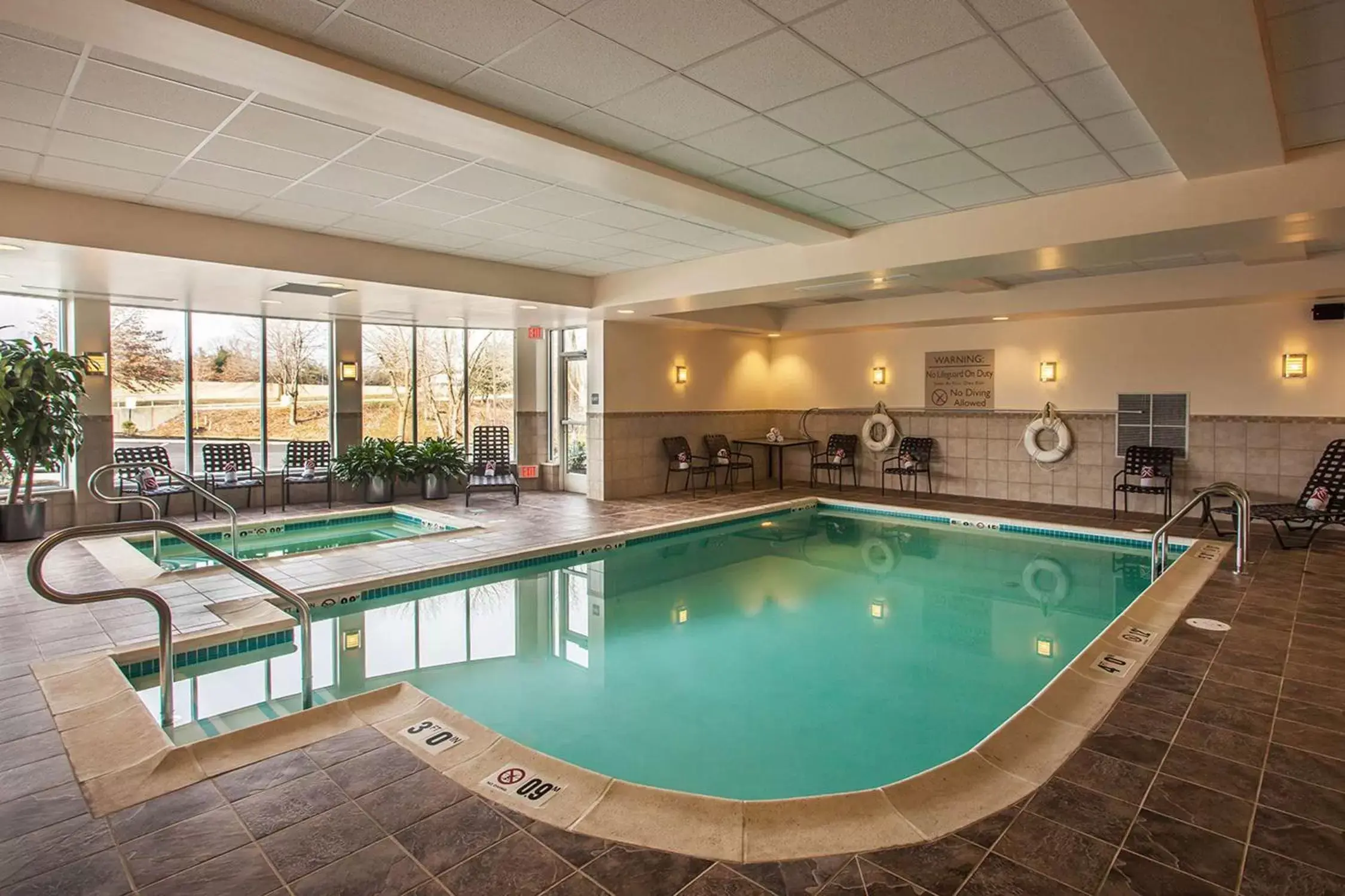 Pool view, Swimming Pool in Hilton Garden Inn Valley Forge/Oaks