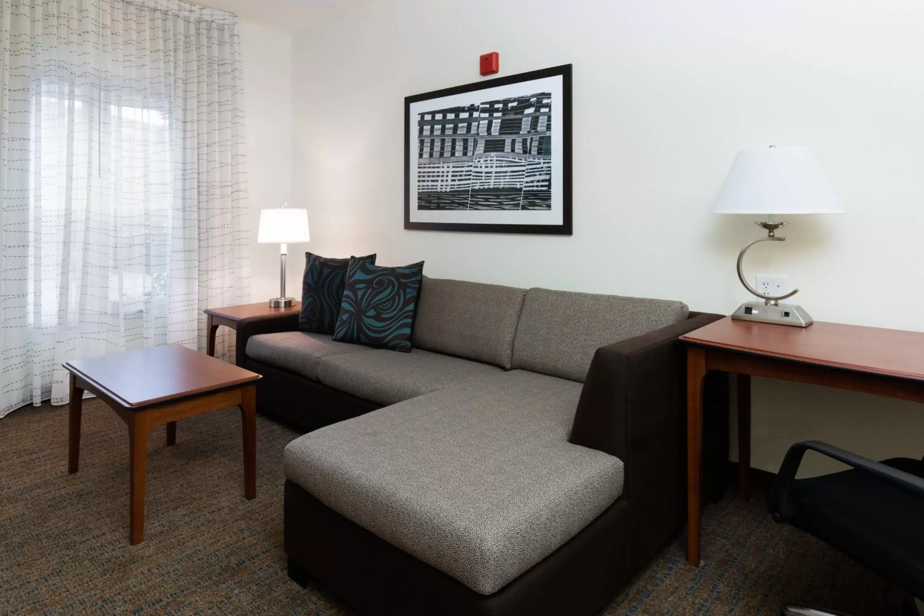 Living room, Seating Area in Residence Inn by Marriott Baton Rouge near LSU