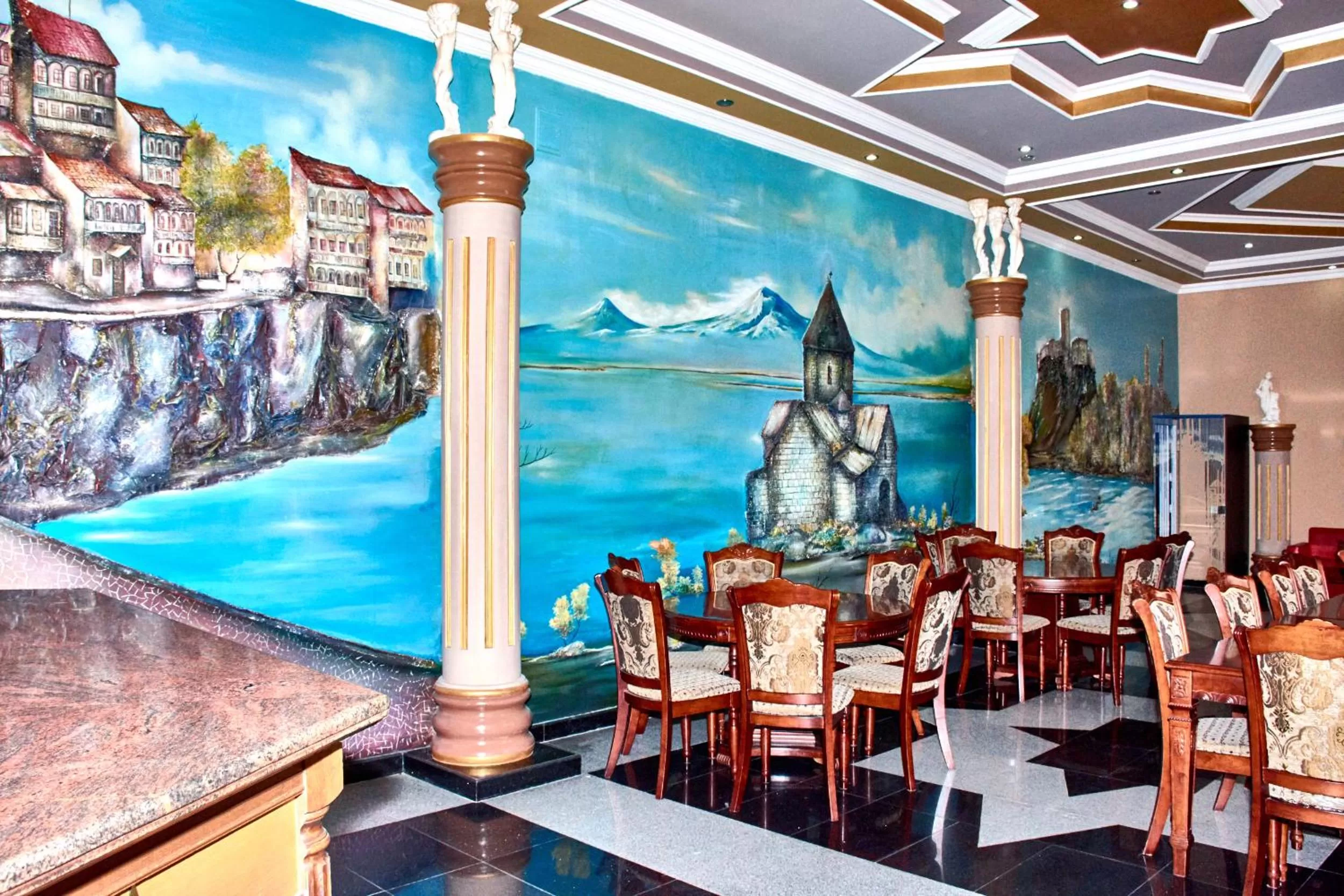 Restaurant/places to eat in Hotel Art-Seg