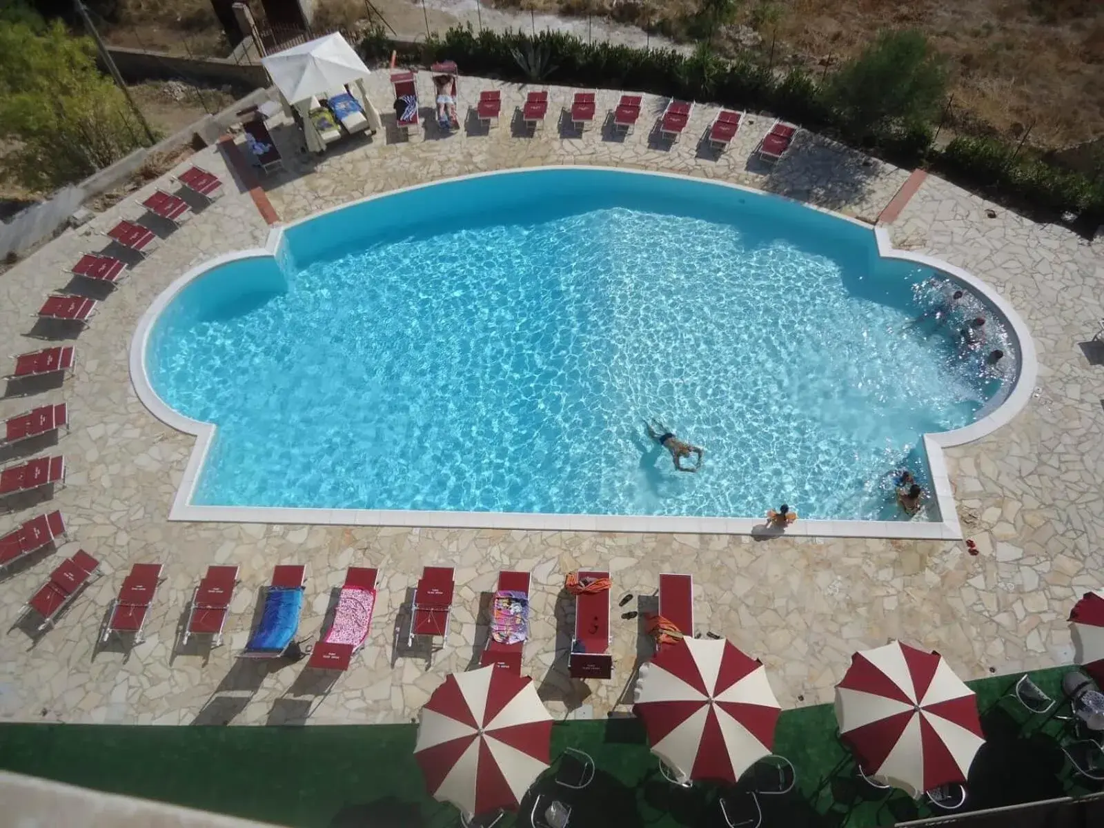 Swimming pool, Pool View in Grand Hotel Sofia