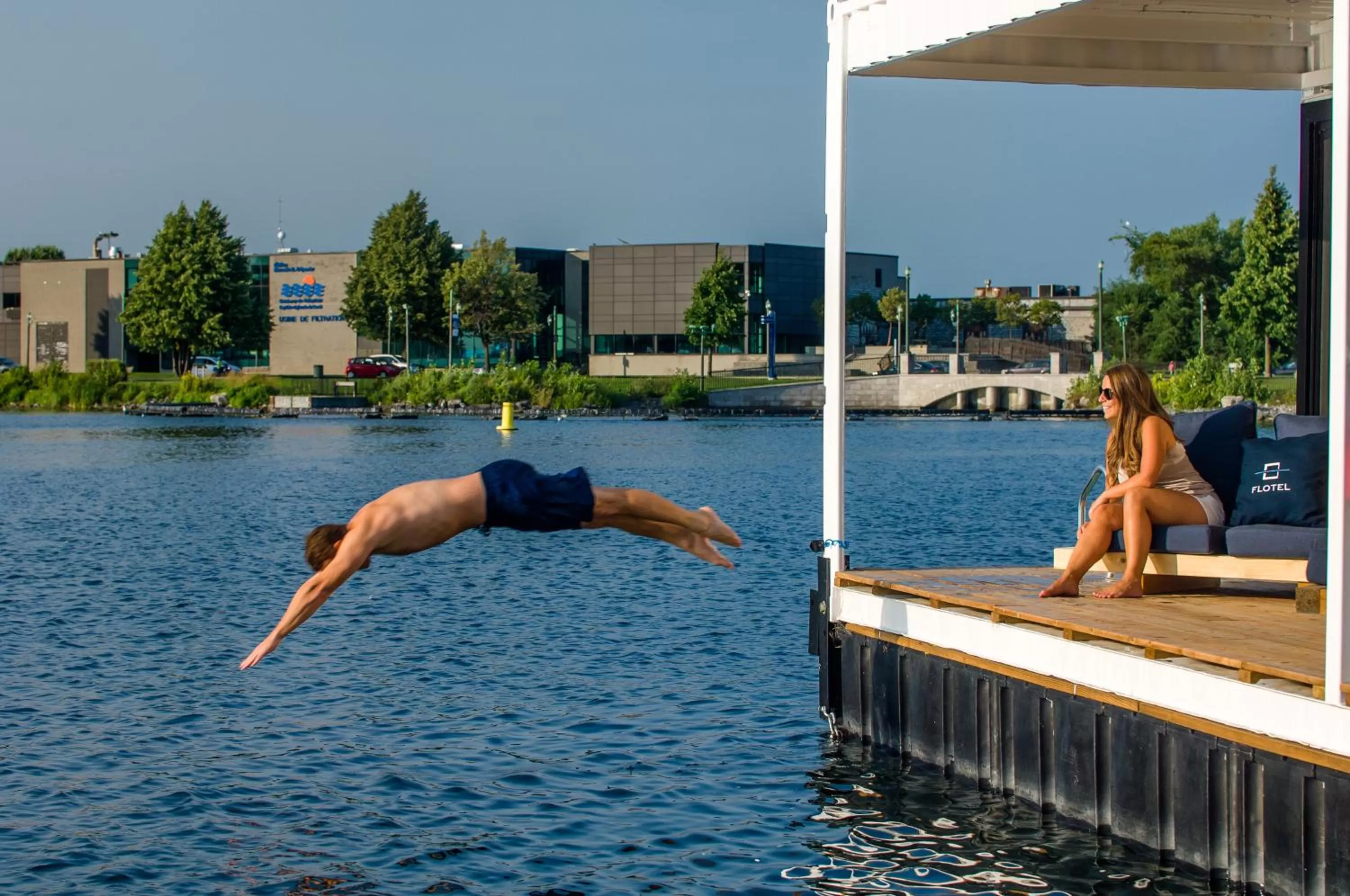 Natural landscape in Flotel