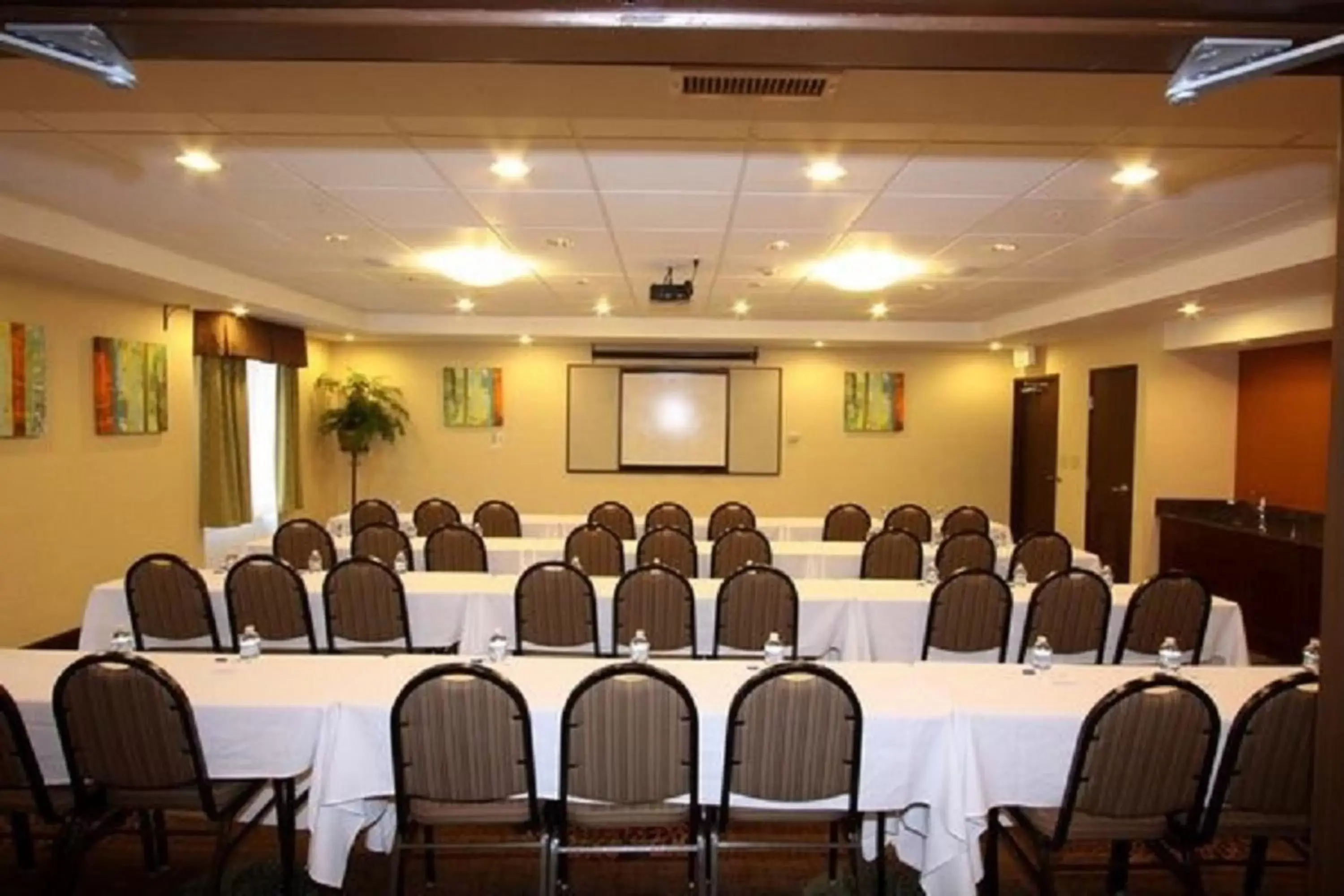 Meeting/conference room in Holiday Inn Express Hotel & Suites Chicago-Algonquin, an IHG Hotel