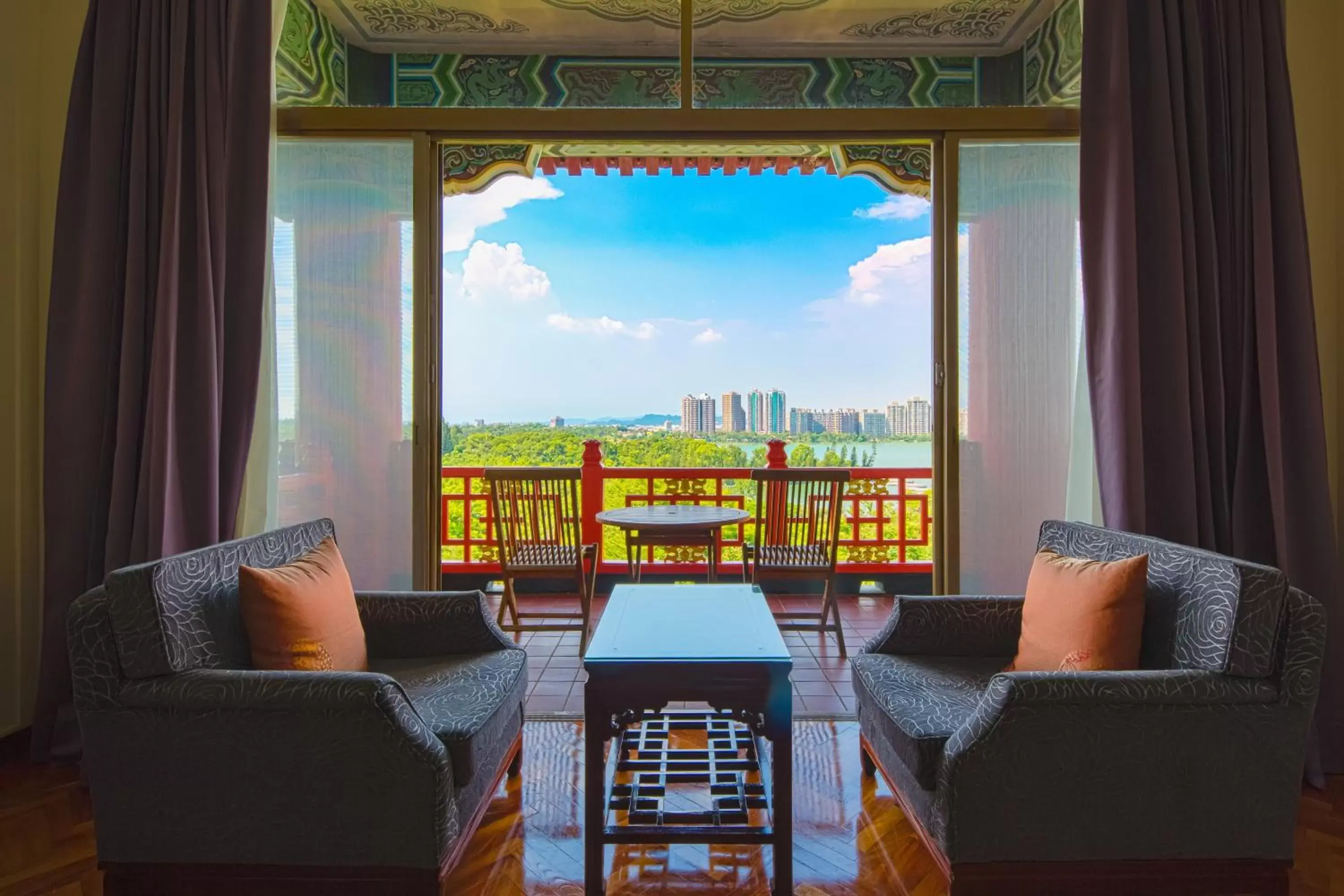 Balcony/Terrace in The Grand Hotel Kaohsiung