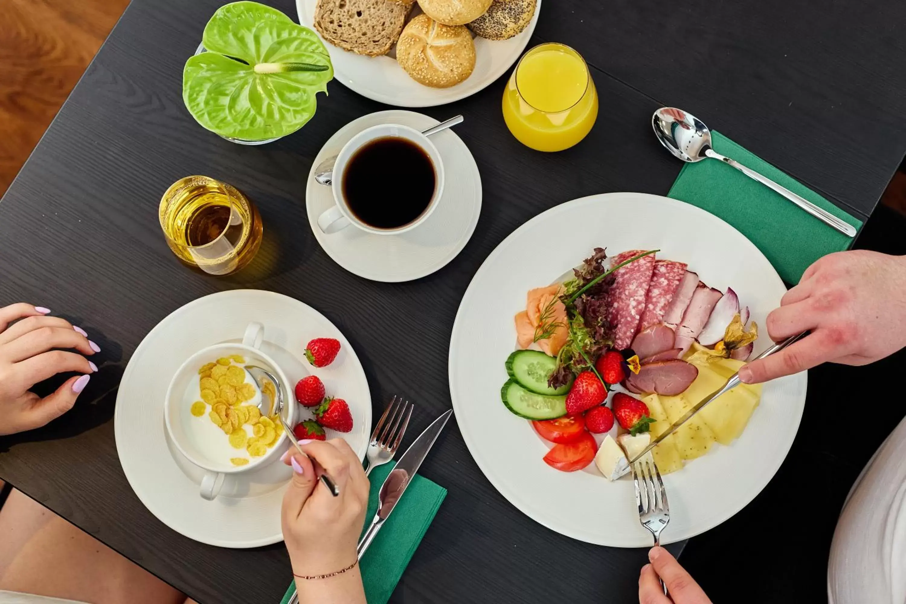 Breakfast, Lunch and Dinner in Hotel Liberte 33 BW Premier Collection