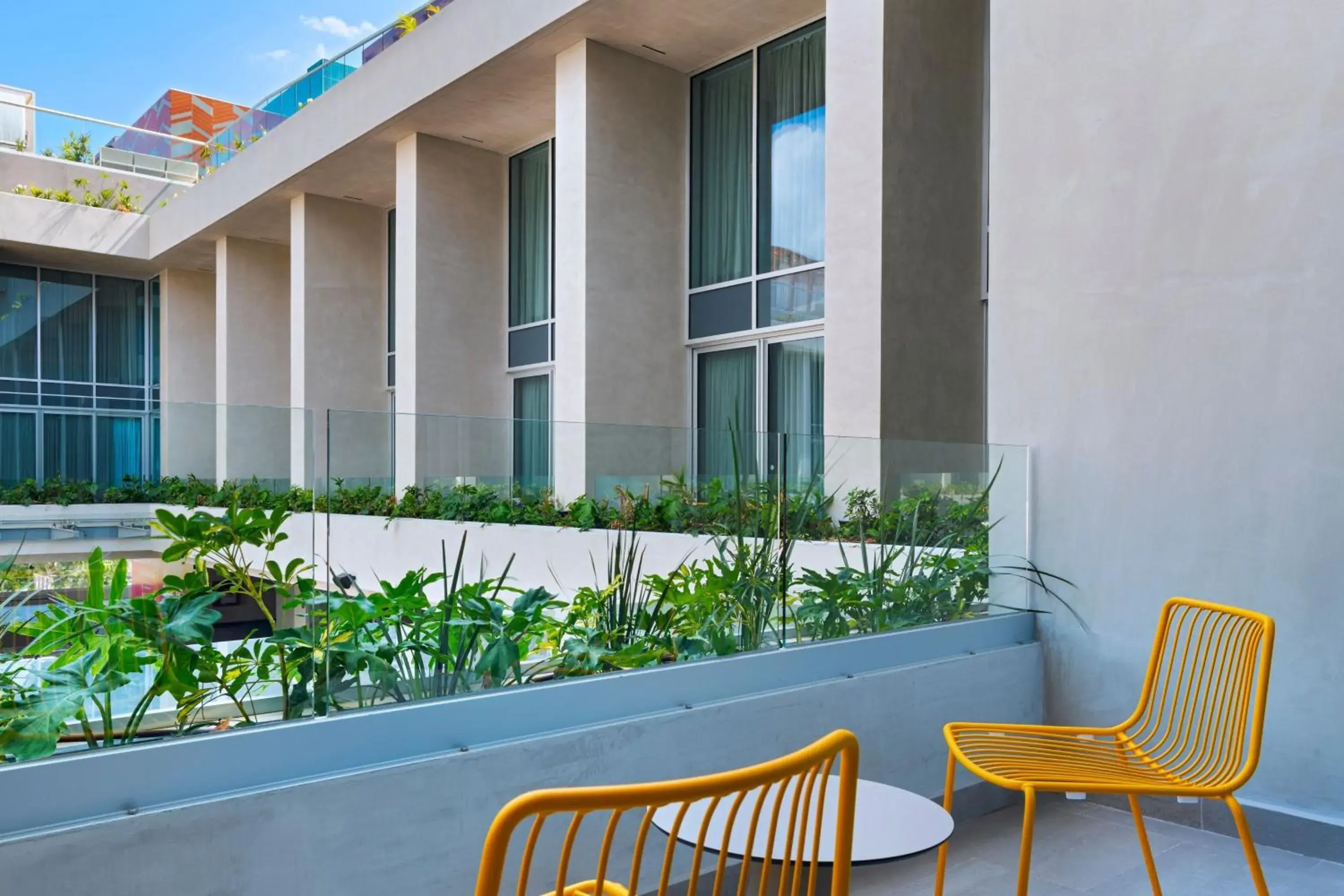 Photo of the whole room, Balcony/Terrace in Aloft Playa del Carmen