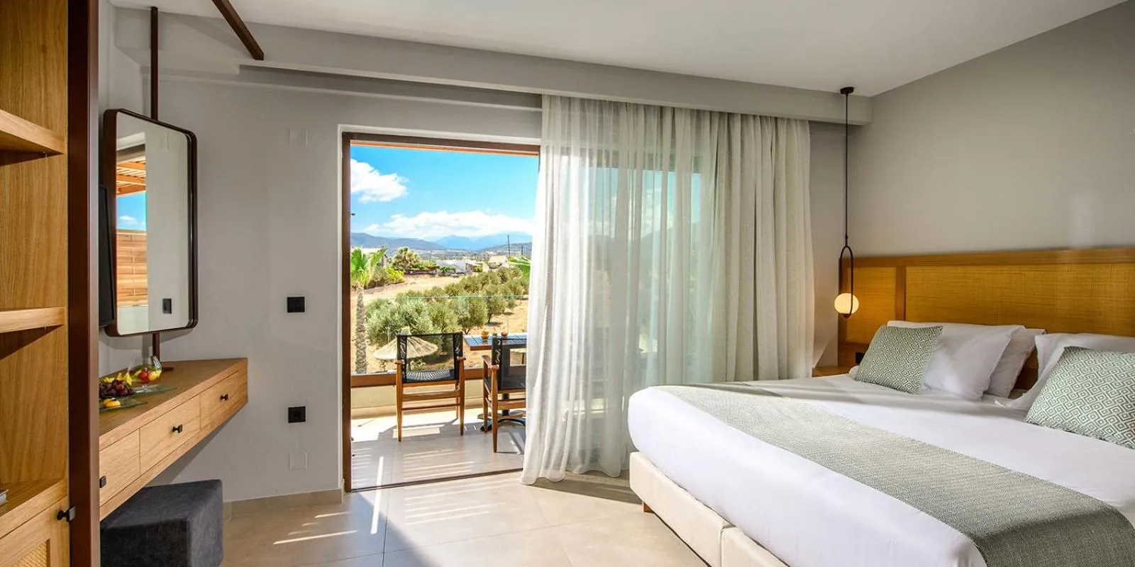 Bed in Stella Palace Aqua Park Resort