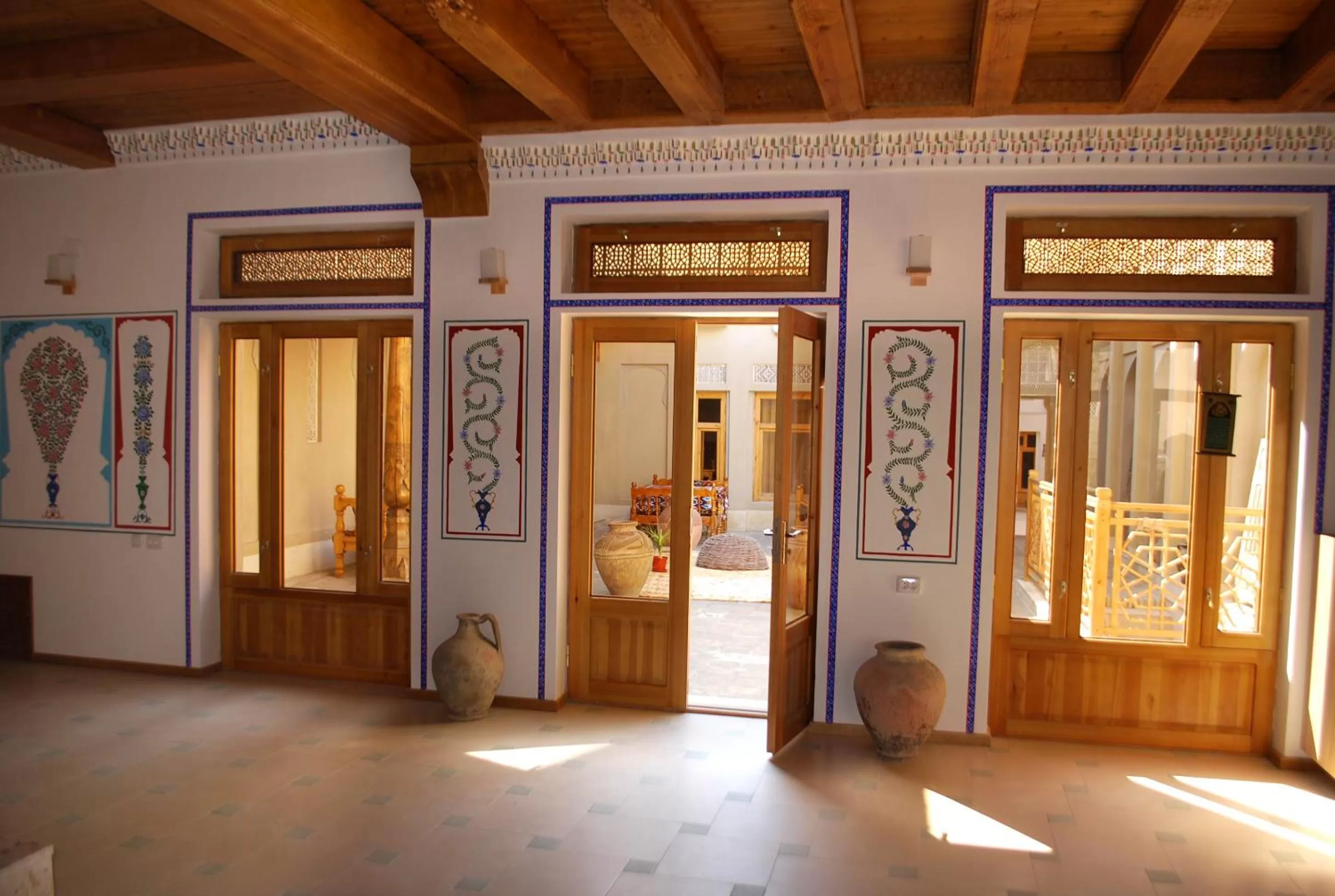 Decorative detail in As-Salam Boutique Hotel