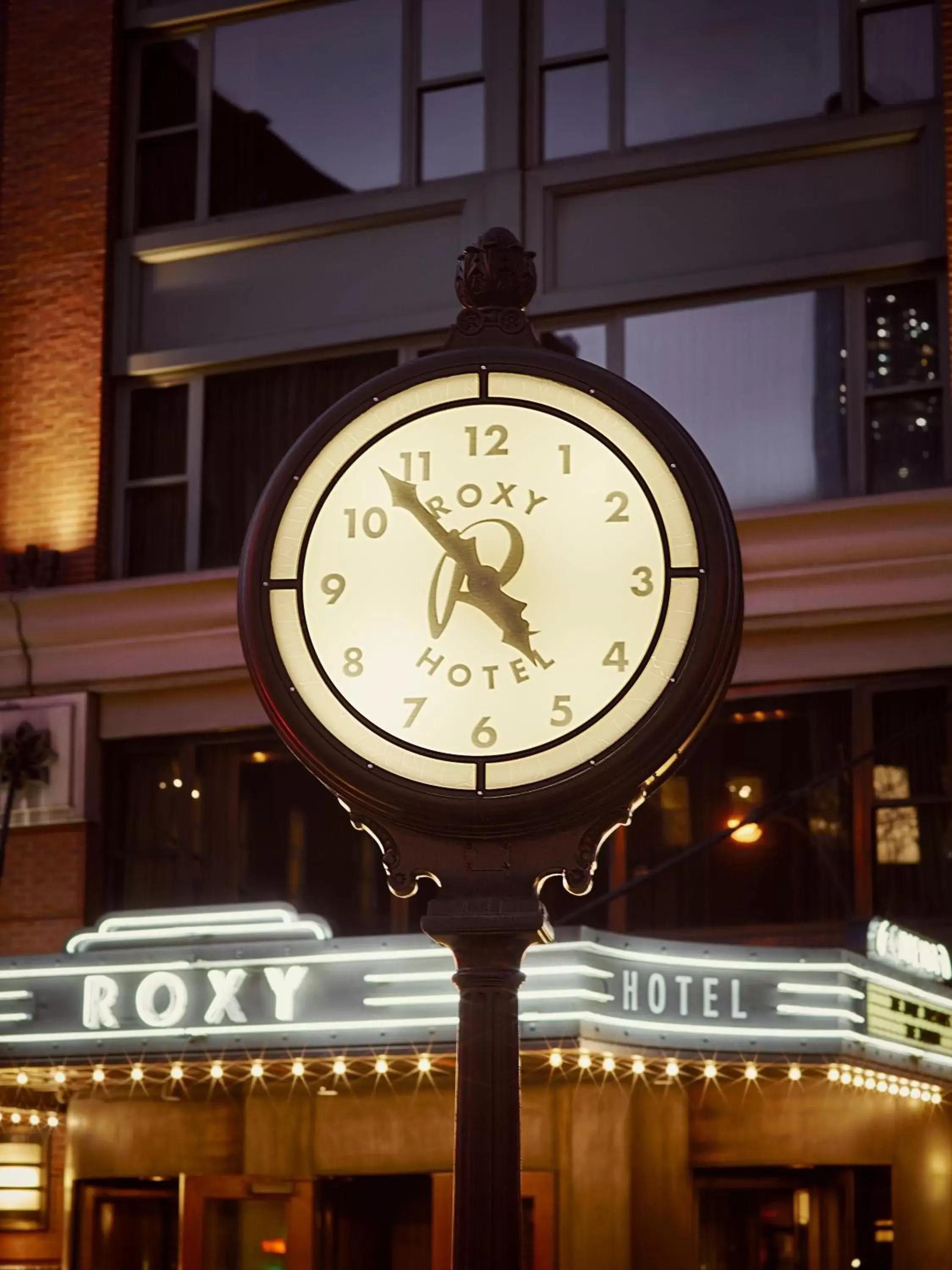 Facade/entrance in Roxy Hotel New York Facade/entrance in Roxy Hotel New York
