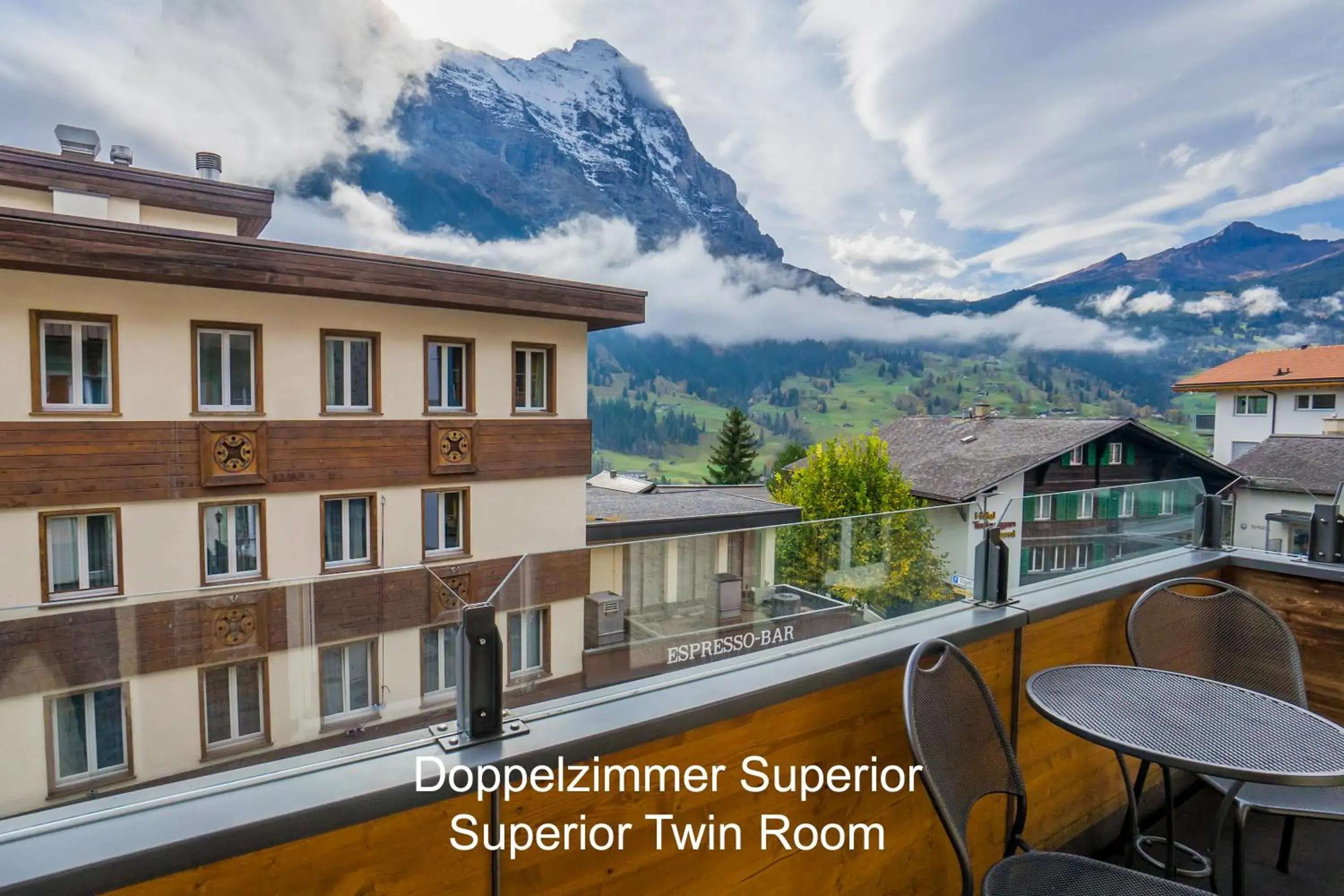 Balcony/Terrace in Hotel Hirschen - Grindelwald