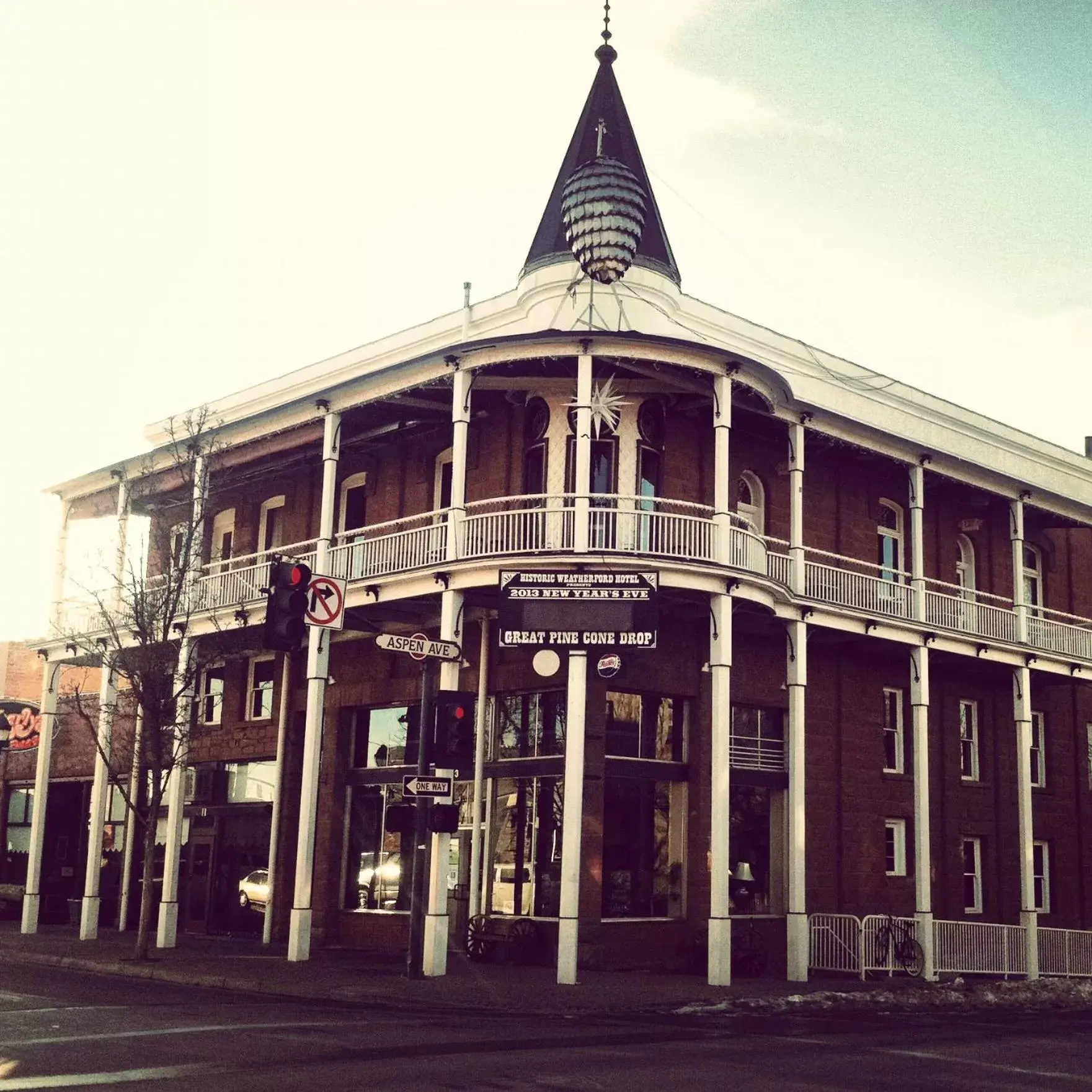 Property Building in Weatherford Hotel