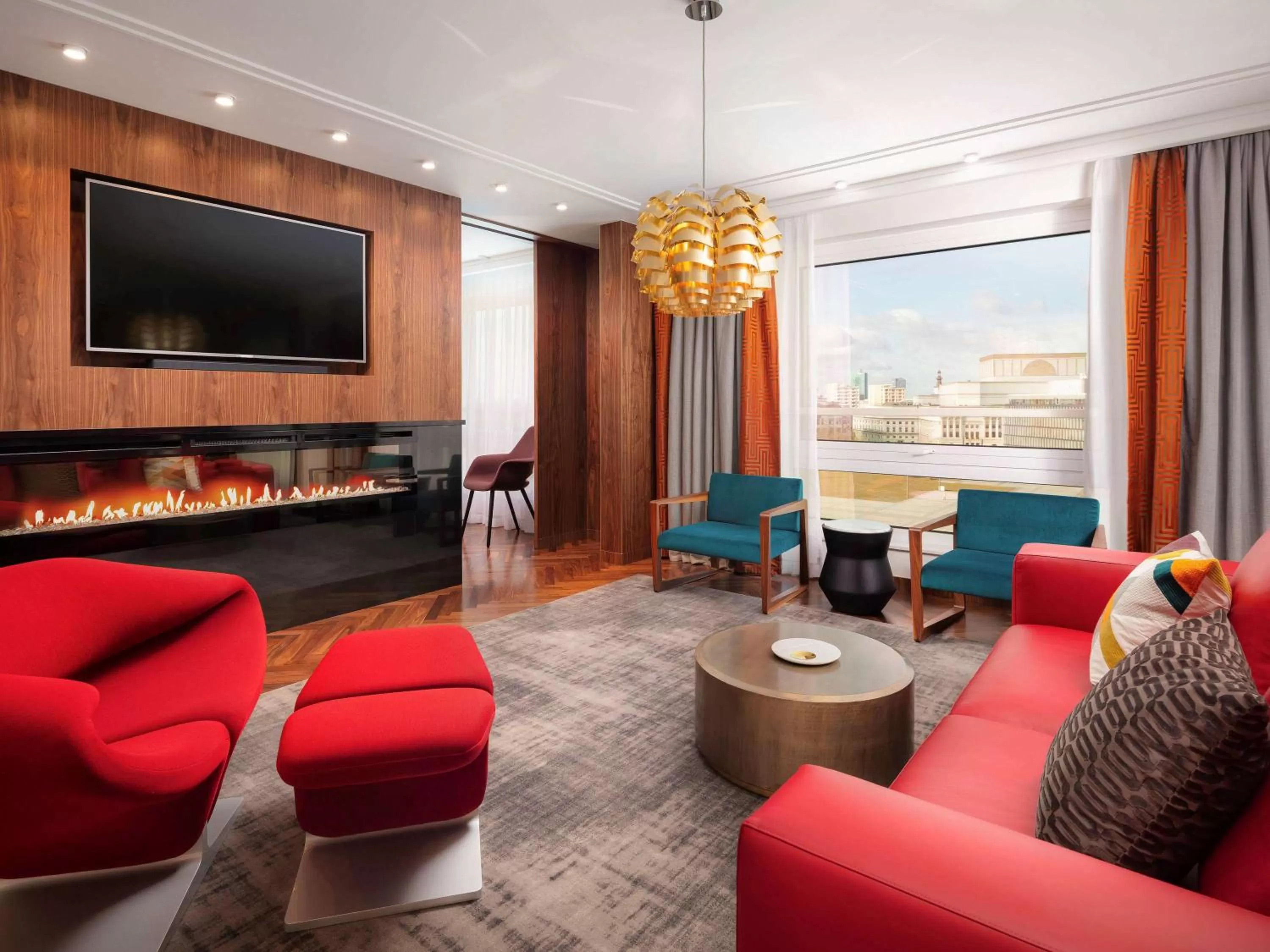 Photo of the whole room in Sofitel Warsaw Victoria