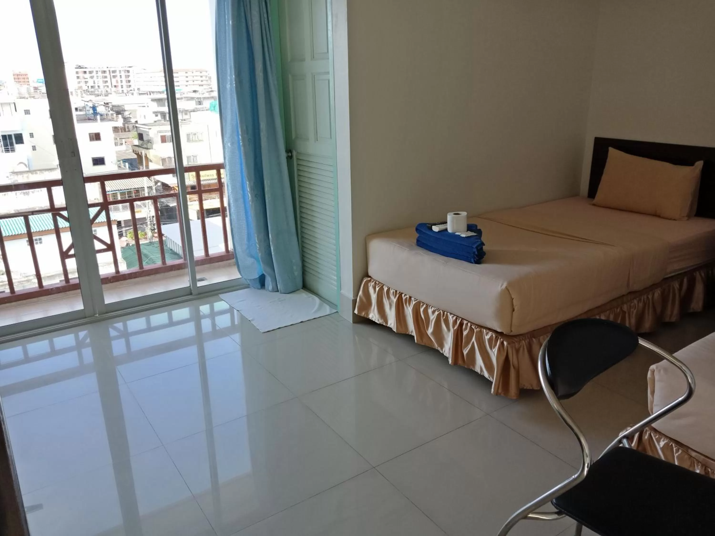 Bed in Baanpak Sam Anong