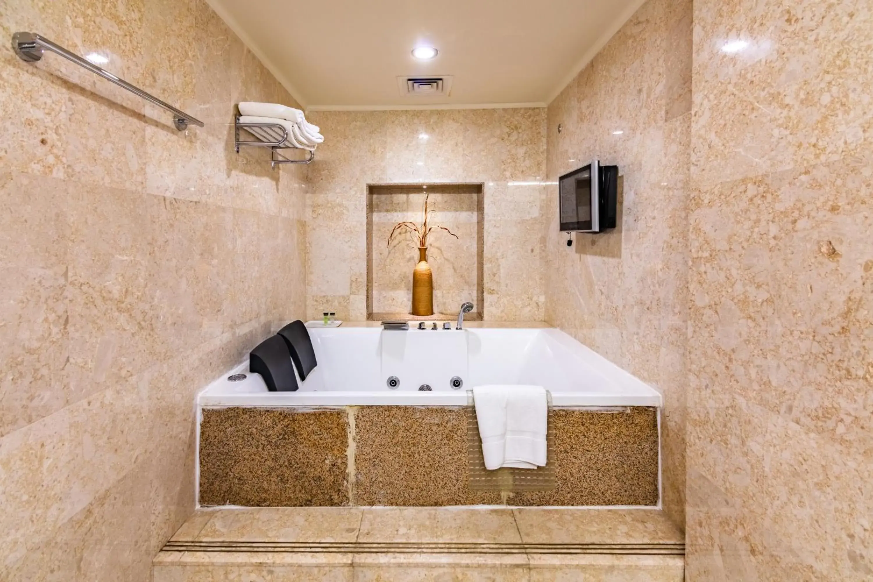 Bathroom in The Platinum Hotel