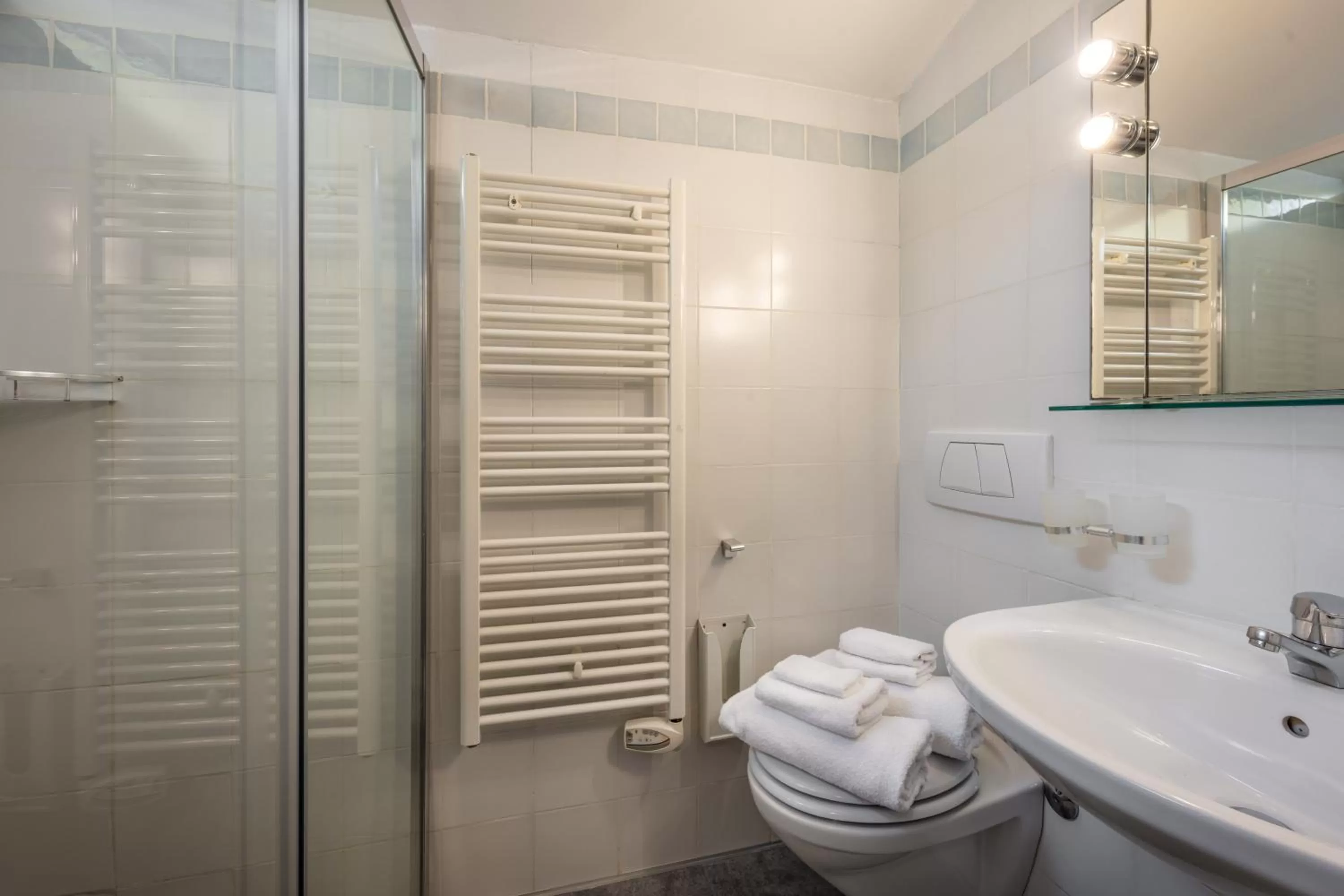 Bathroom in Hotel Apostoli Garden