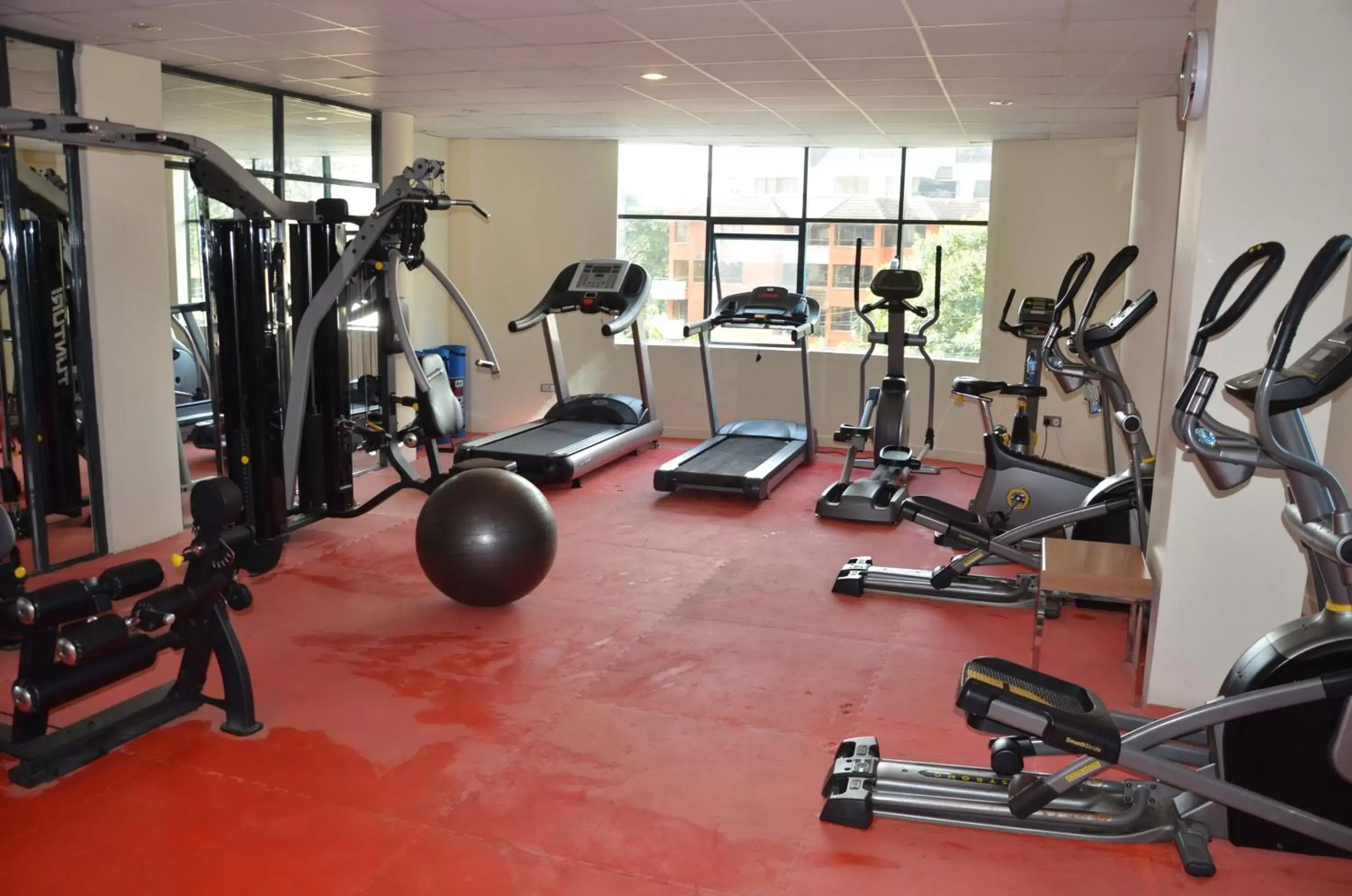 Fitness centre/facilities in PrideInn Azure Hotel Nairobi Westlands