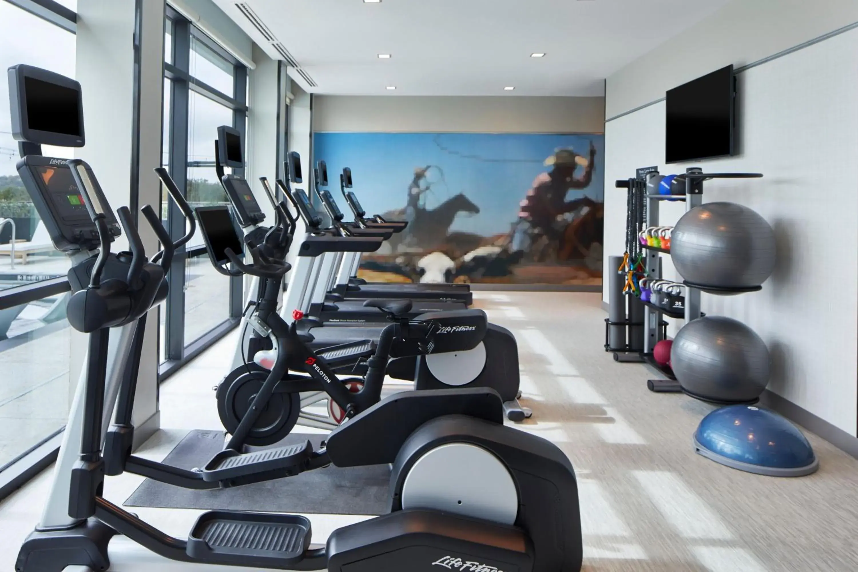 Fitness centre/facilities, Fitness Center/Facilities in AC Hotel by Marriott Austin Hill Country
