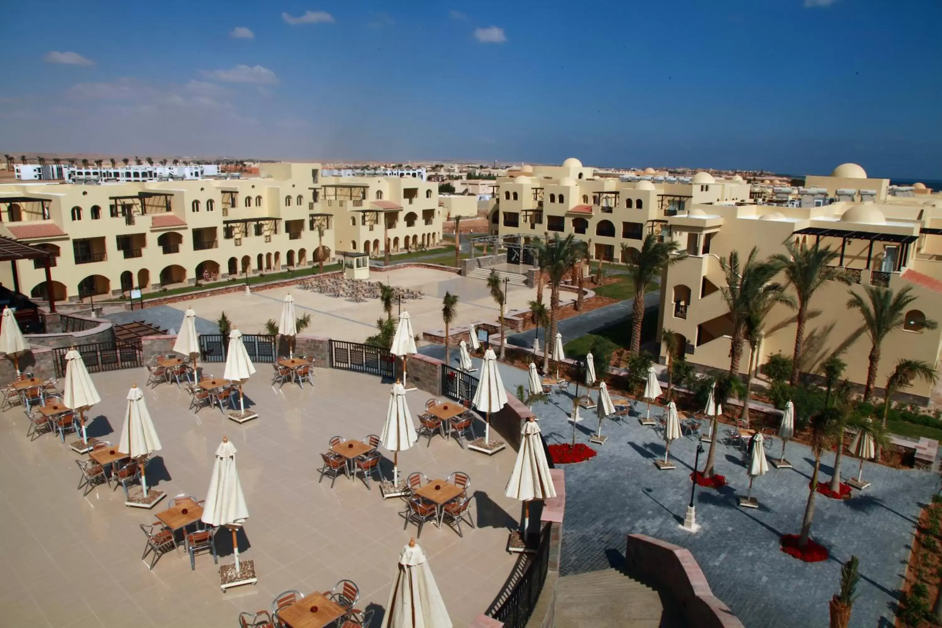 Balcony/Terrace in Stella Gardens Resort & Spa, Makadi Bay