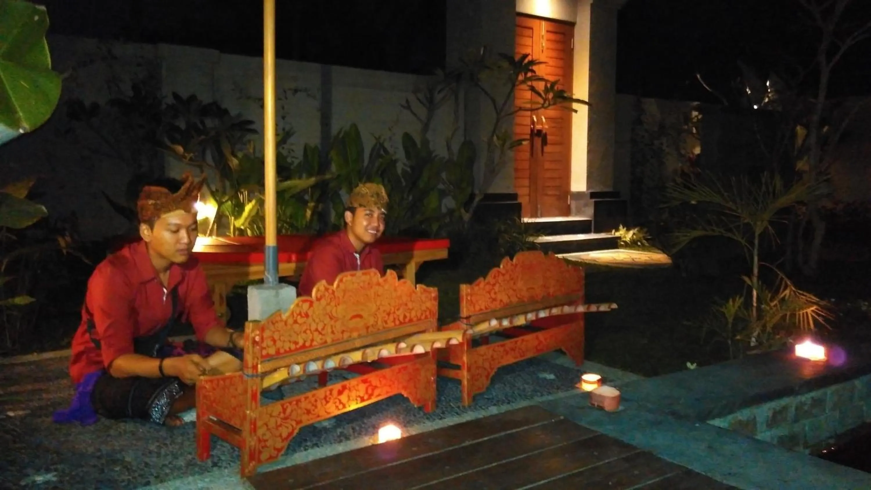 Decorative detail in Ubud Paradise Villa