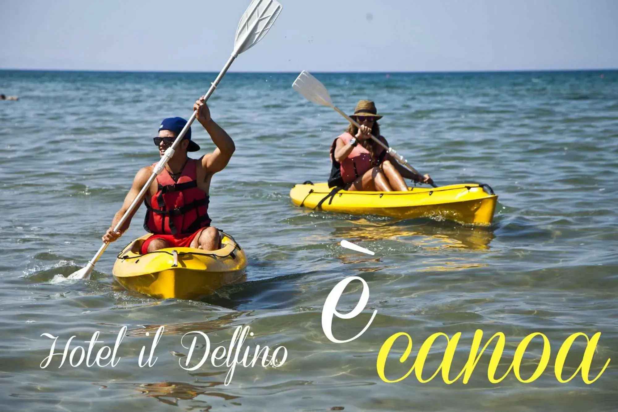 Beach, Windsurfing in Hotel il Delfino