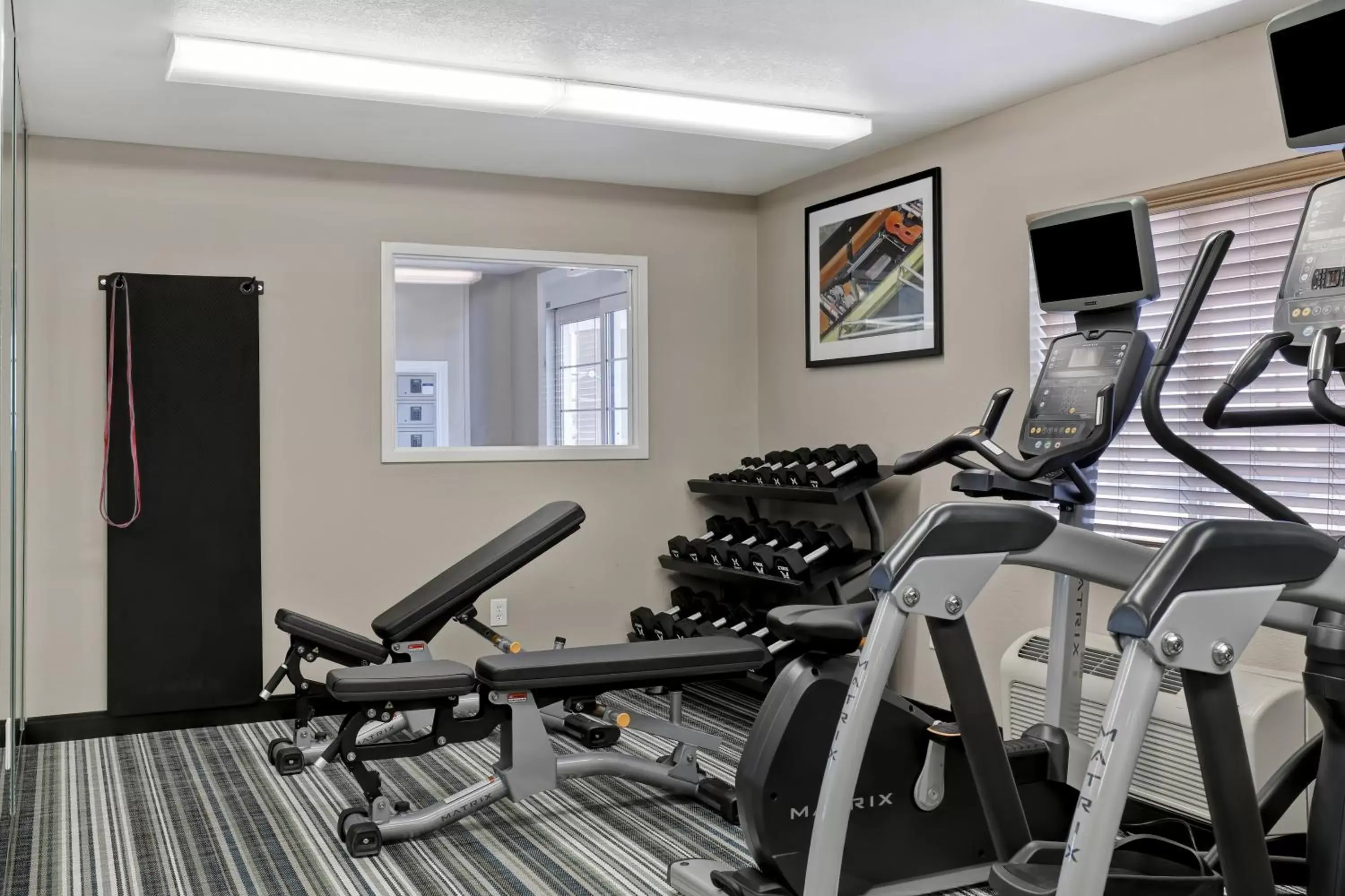 Fitness centre/facilities, Fitness Center/Facilities in Candlewood Suites Indianapolis - South, an IHG Hotel