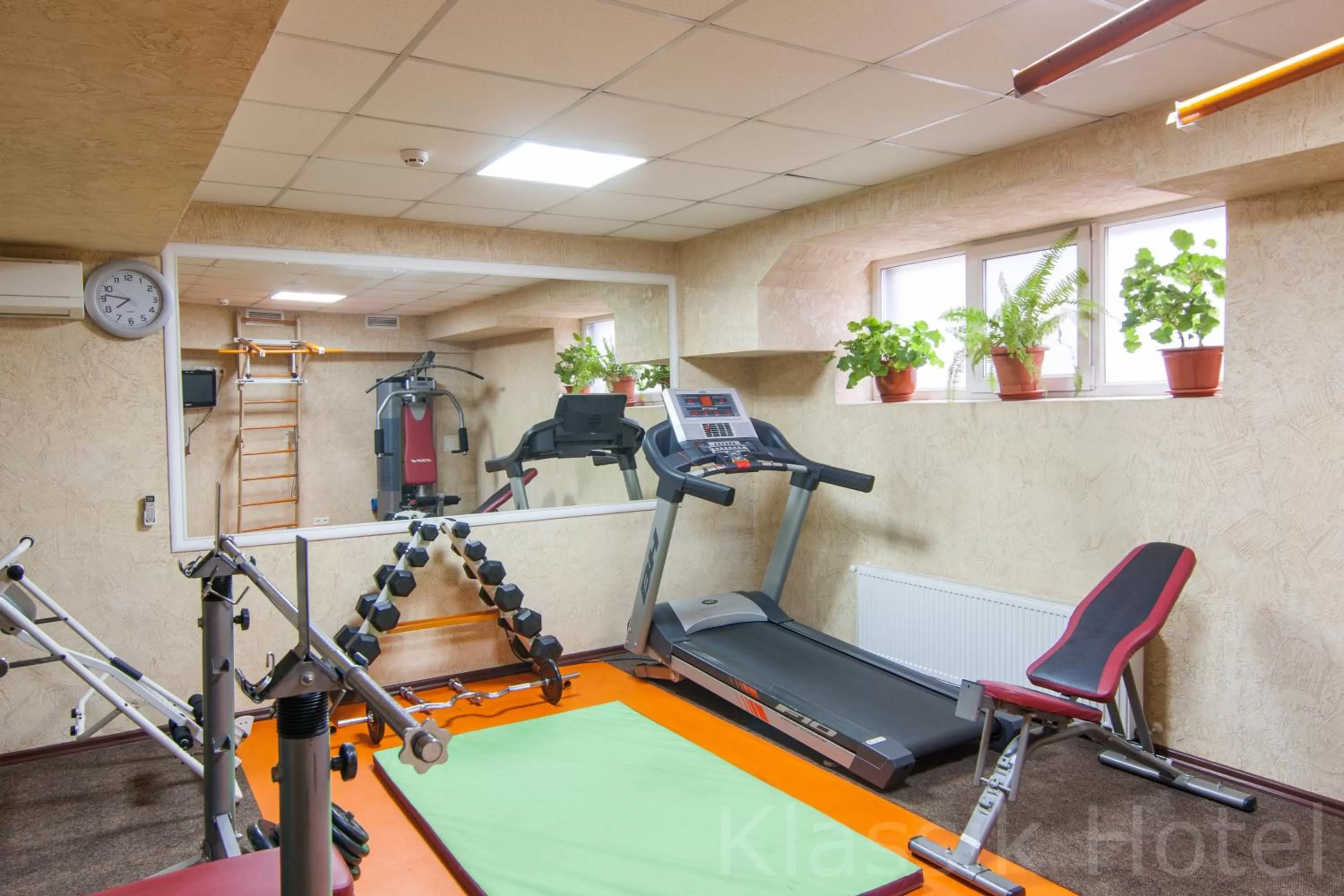 Fitness centre/facilities in Klassik Hotel