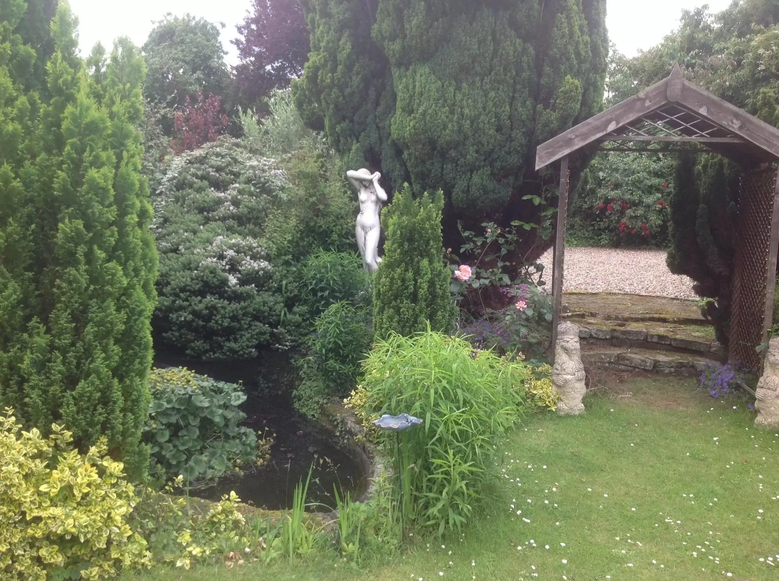 Property building, Garden in The Greyhound - Historic former Inn