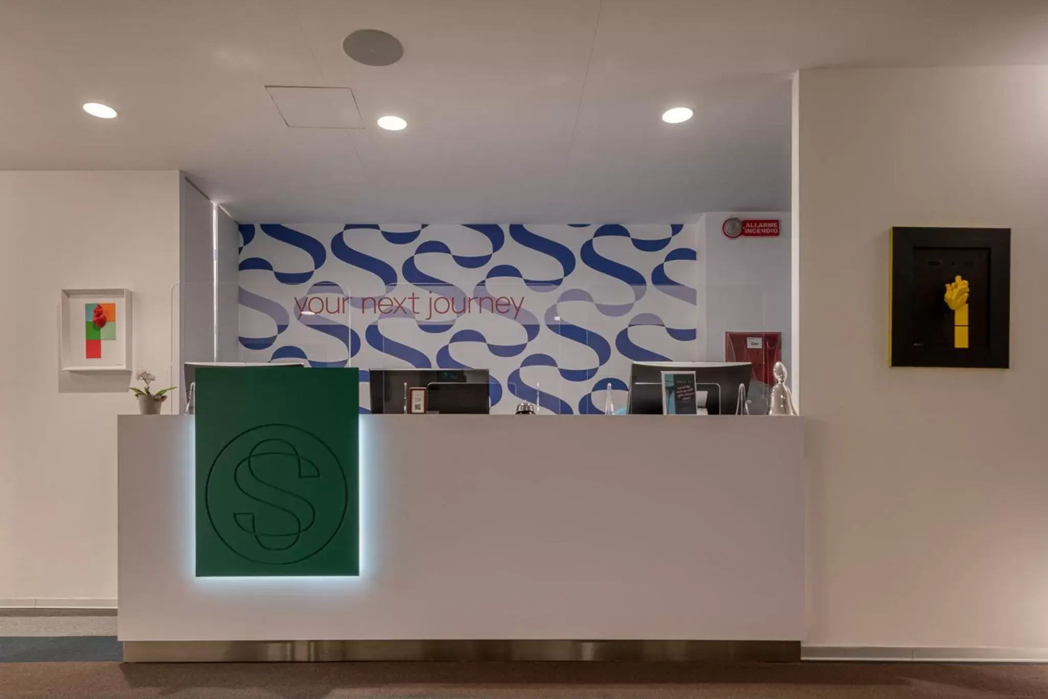 Lobby or reception, Lobby/Reception in Smart Hotel Napoli