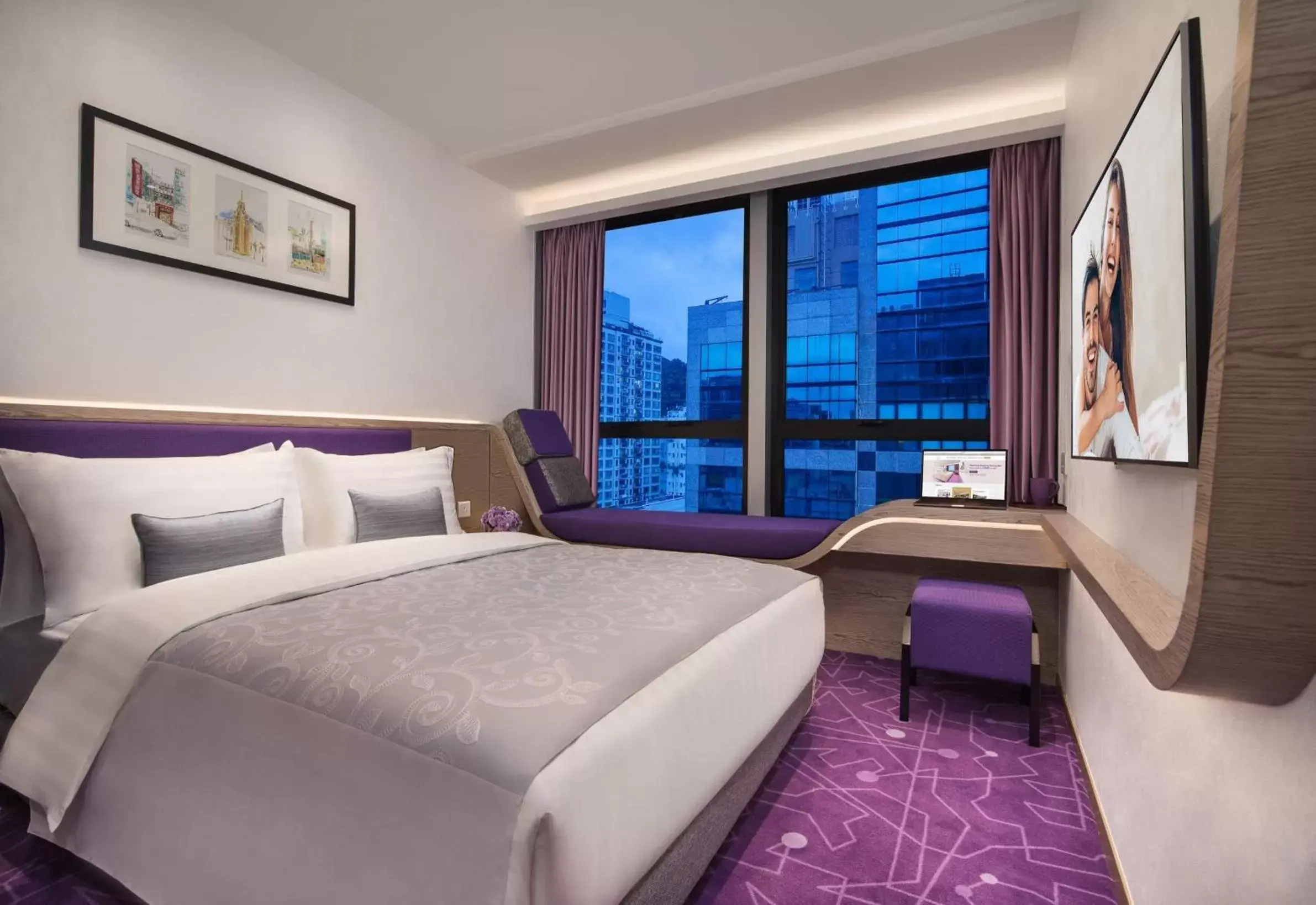 Photo of the whole room in Hotel Purple Hong Kong
