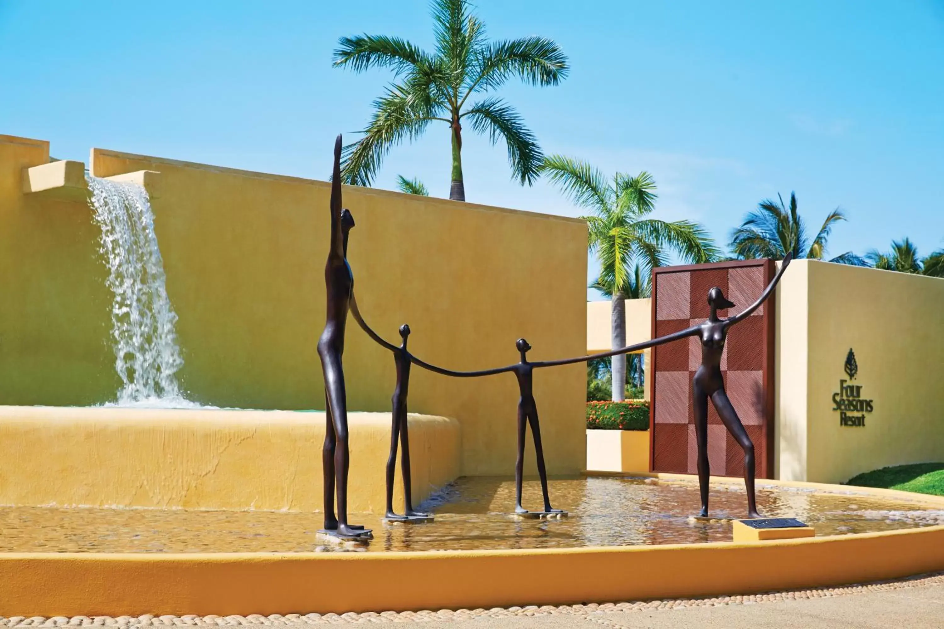 Patio, Children's Play Area in Four Seasons Resort Punta Mita