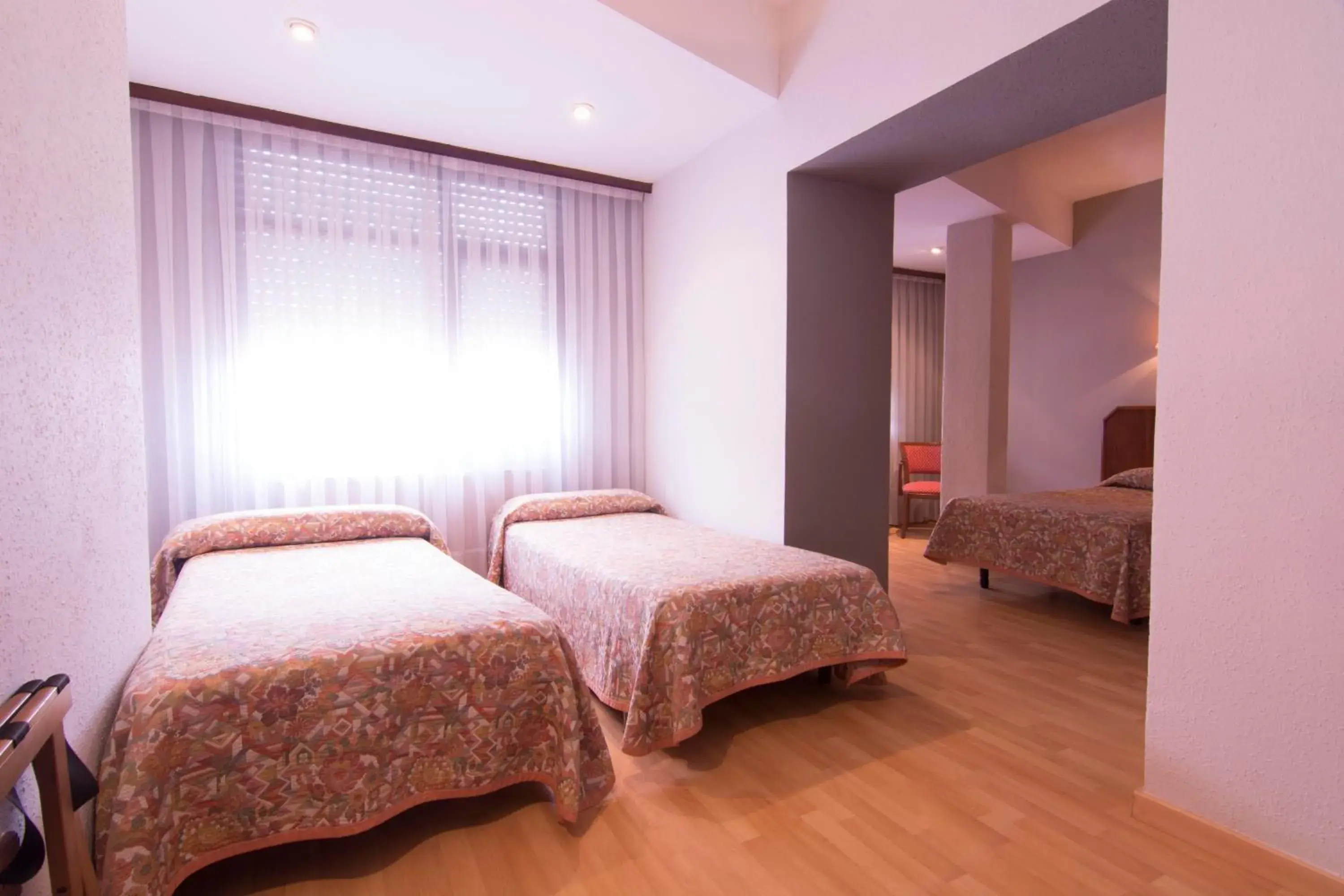 Bed in Hotel Unzaga Plaza
