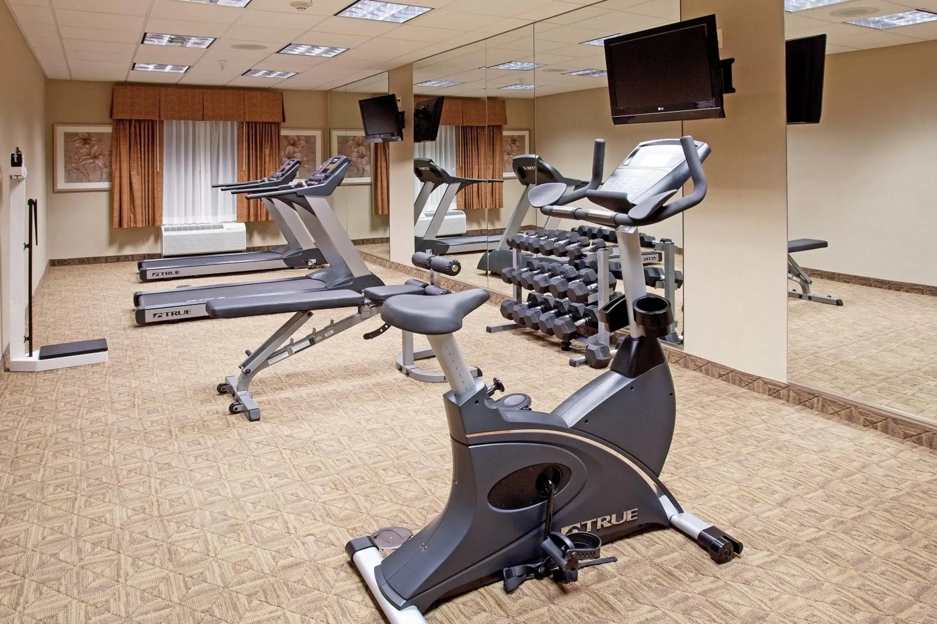 Fitness centre/facilities, Fitness Center/Facilities in Holiday Inn Express & Suites Buffalo, an IHG Hotel