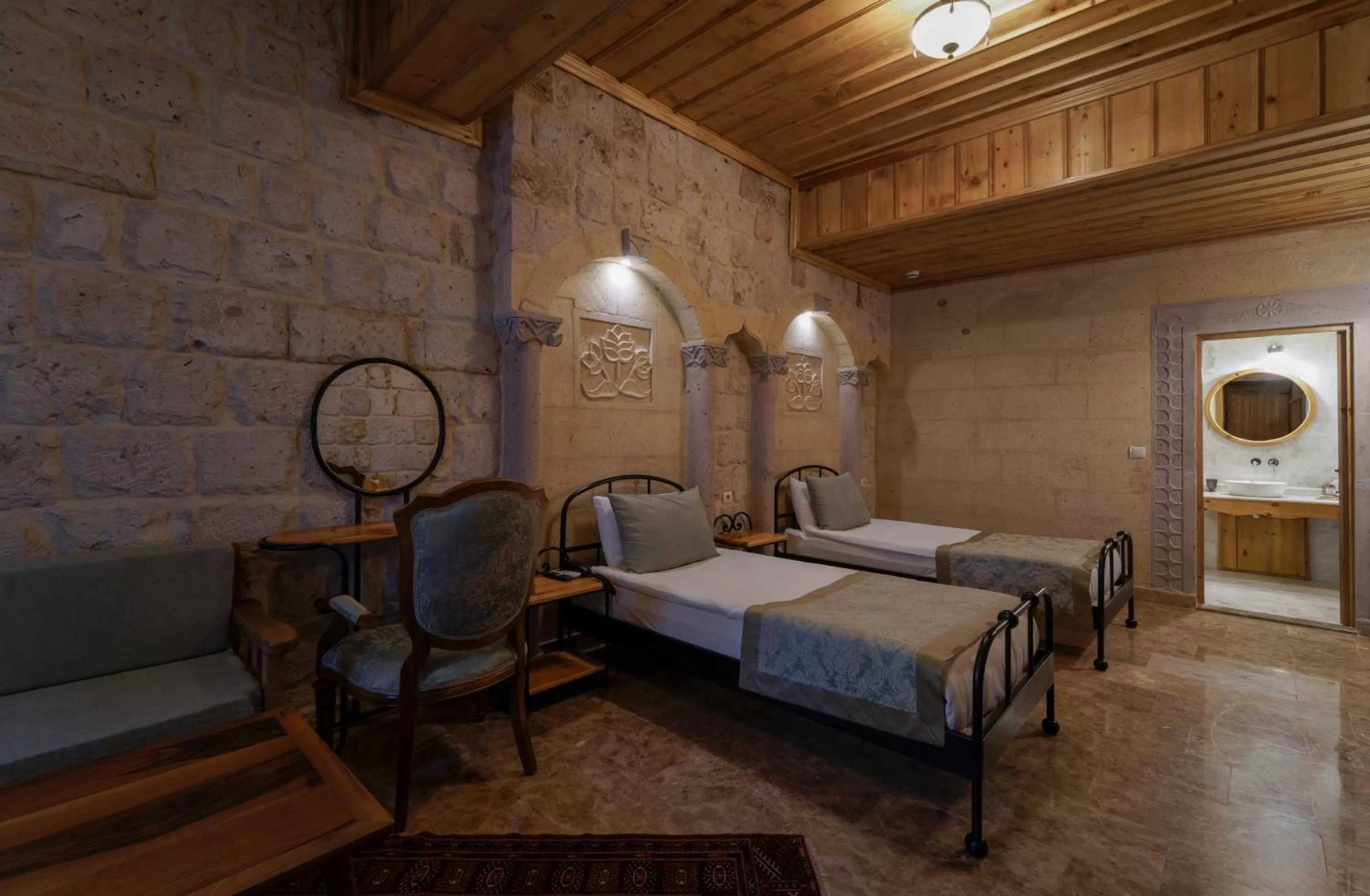 Bed in Cratus Stone Palace