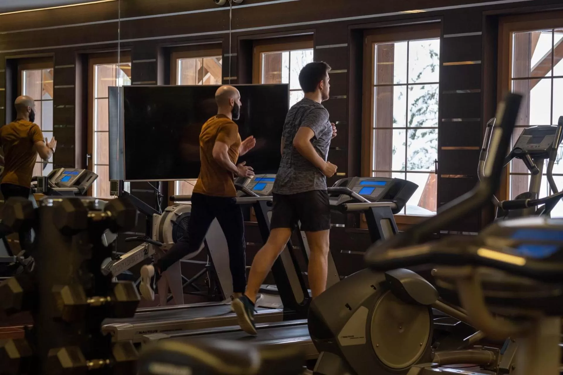 Fitness centre/facilities in Chalet RoyAlp Hôtel & Spa