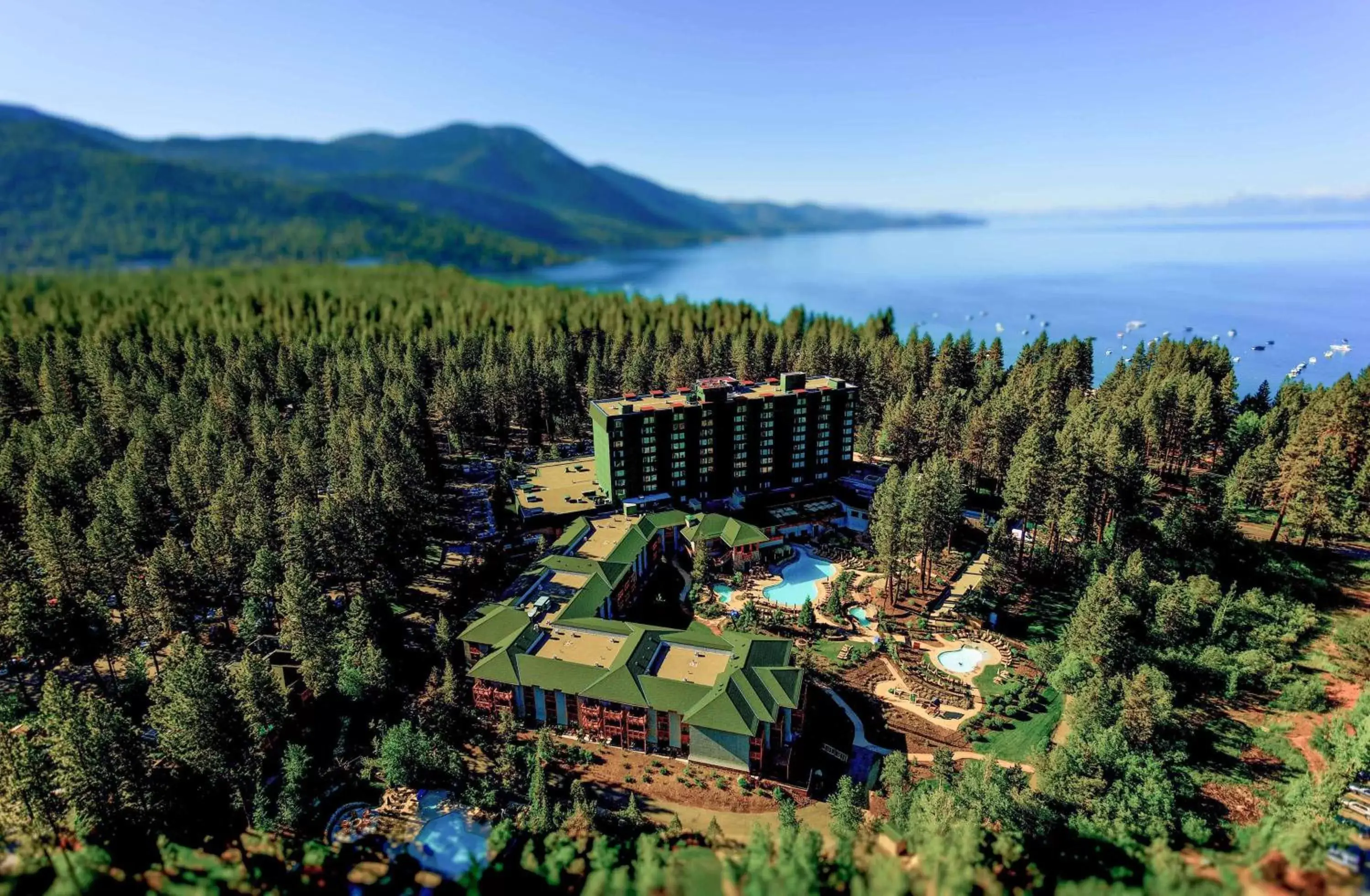 Property building, Bird's-eye View in Hyatt Regency Lake Tahoe Resort, Spa & Casino