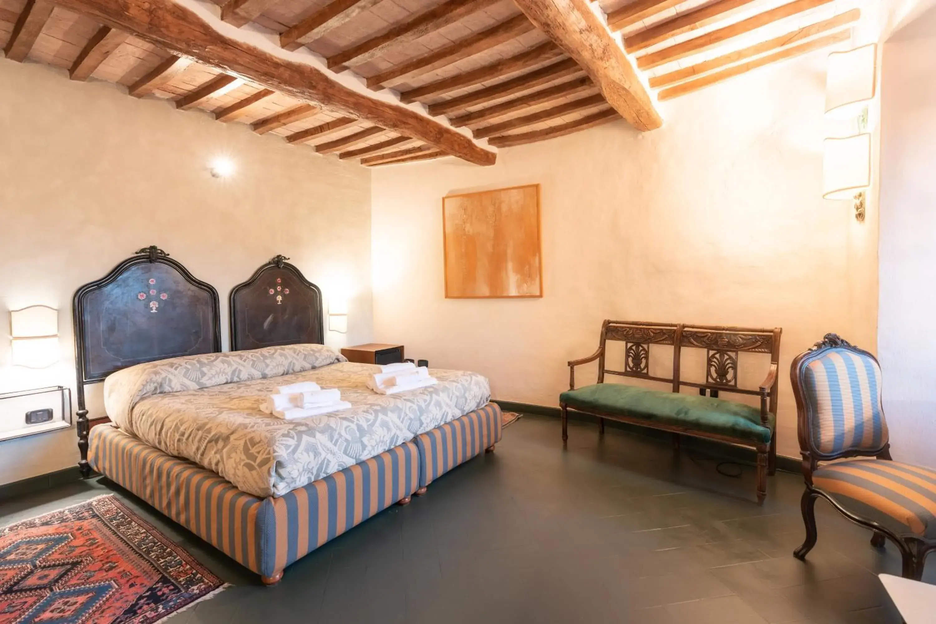 Photo of the whole room, Bed in Hotel Della Fortezza