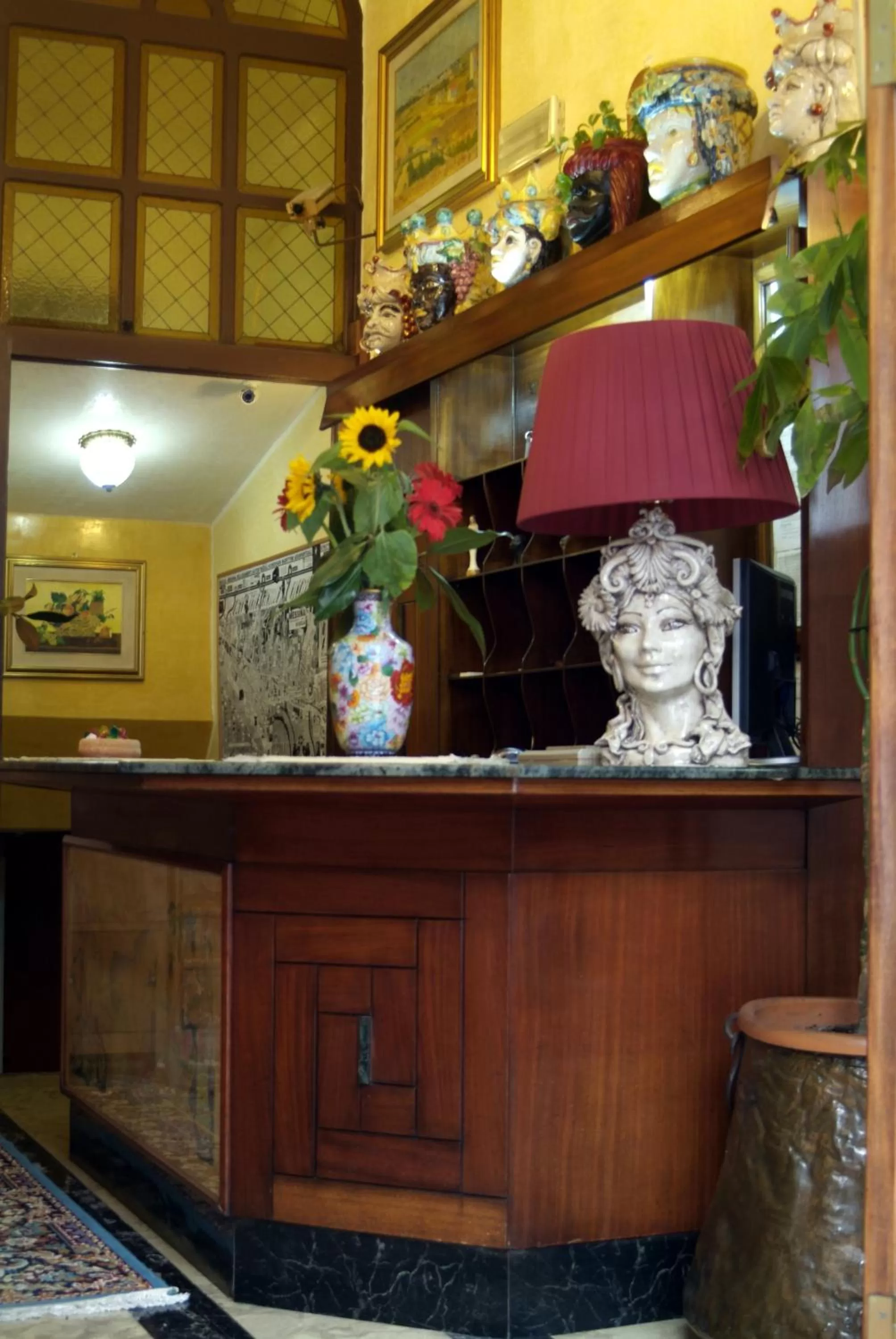 Lobby or reception in Hotel Touring