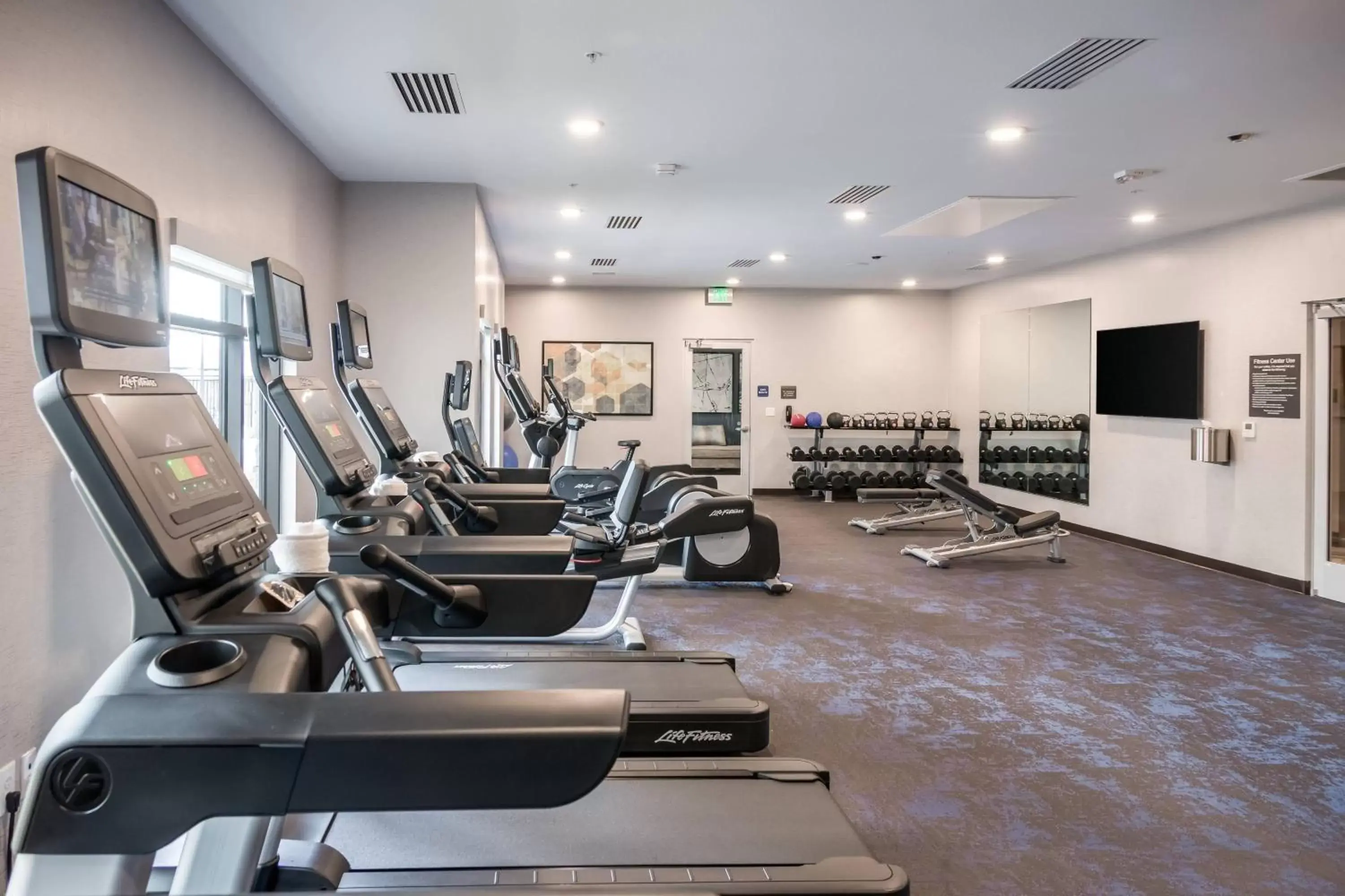 Fitness centre/facilities, Fitness Center/Facilities in Fairfield Inn & Suites by Marriott San Jose North/Silicon Valley