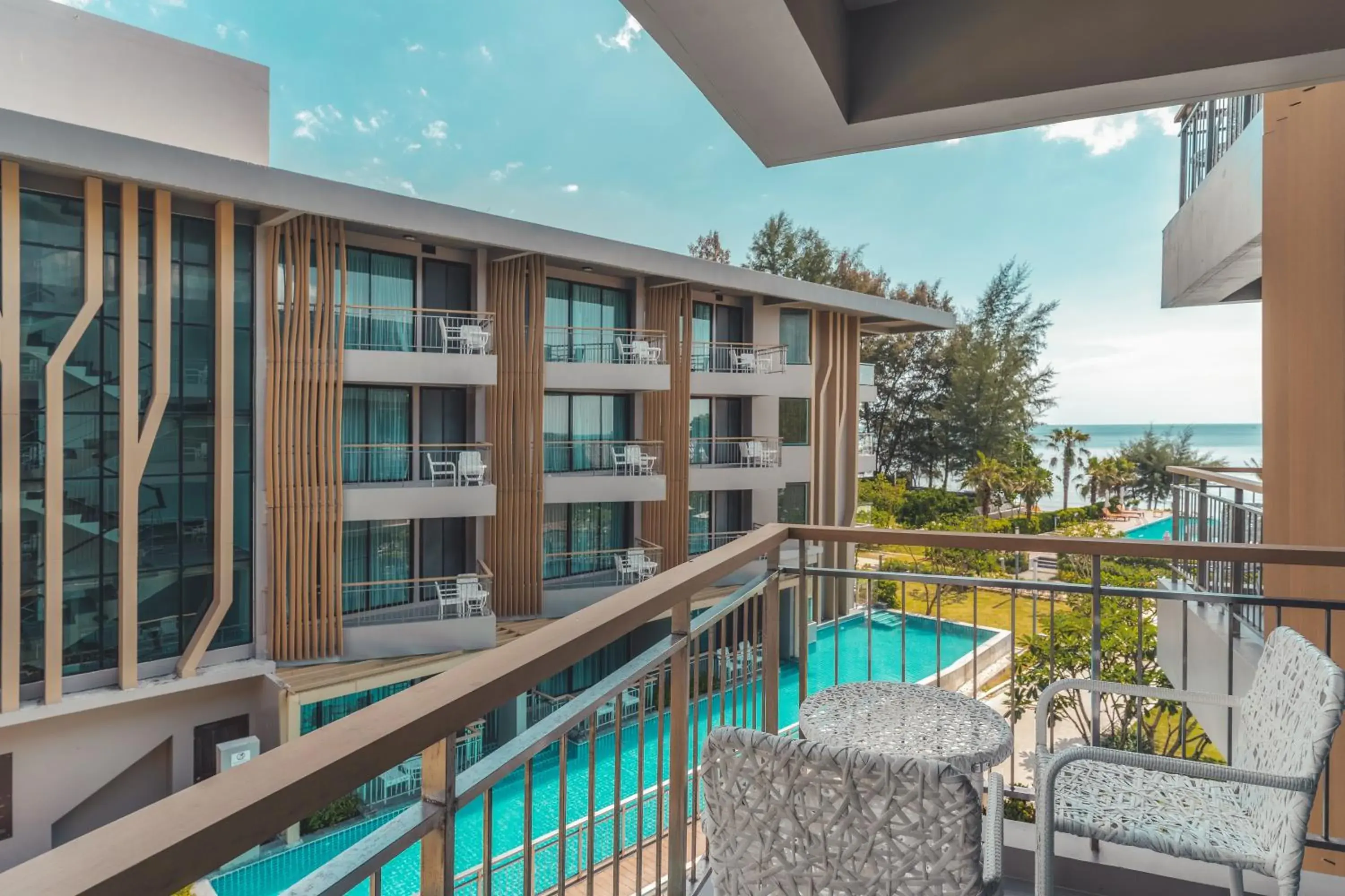 Property building, Pool View in Sand Dunes Chaolao Beach Resort